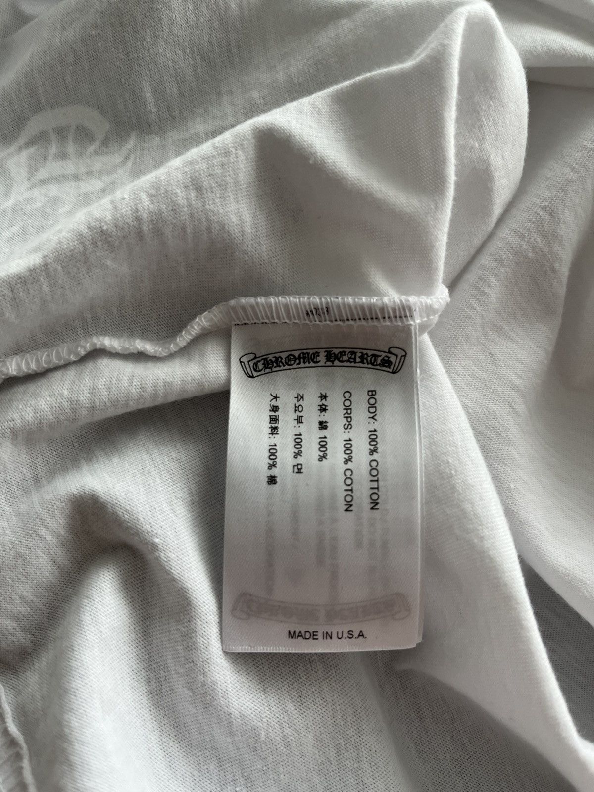 Chrome Hearts Brand New Chrome Hearts Logo Shirt Crewneck Limited Edition Size US L / EU 52-54 / 3 - 6 Thumbnail