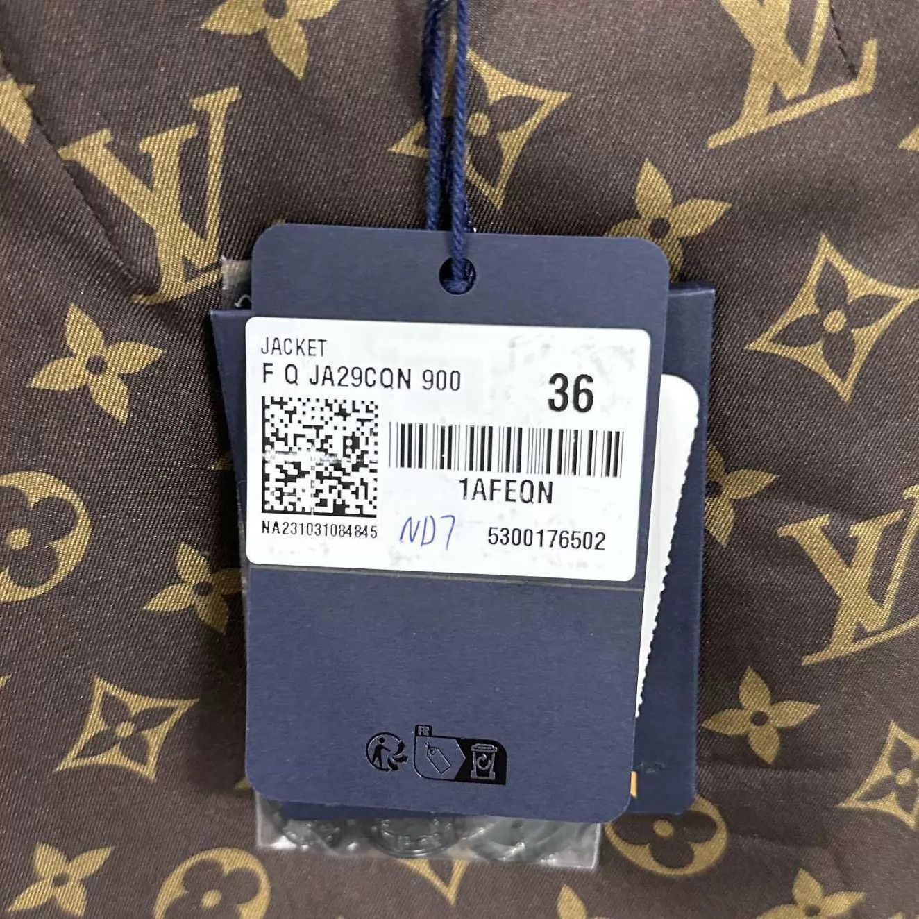 Louis Vuitton LV Monogram Lining Knit Jacket Women's 36 Size XS / US 0-2 / IT 36-38 - 8 Thumbnail