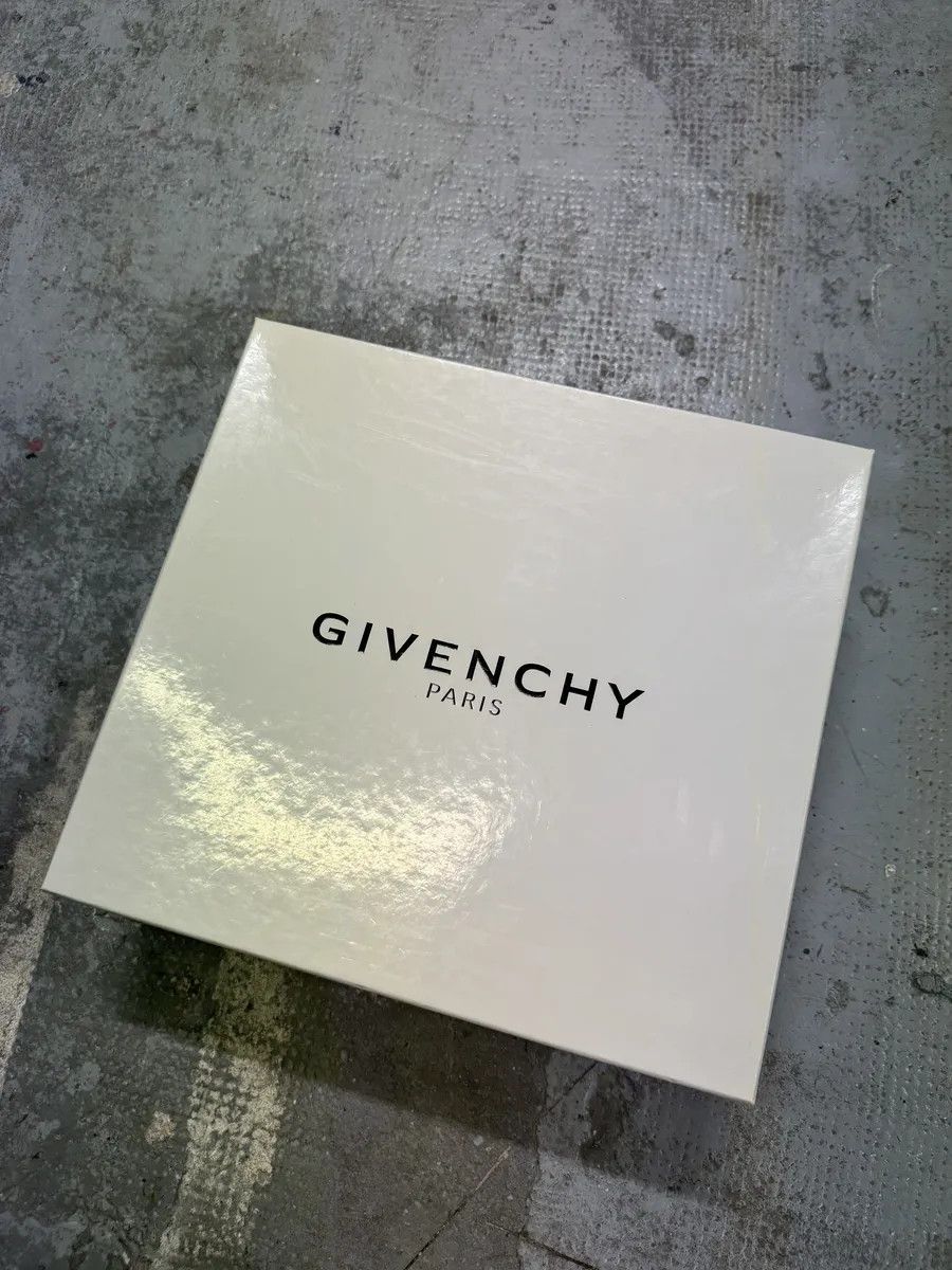 Givenchy Black & White Zebra Leather Studded Strapped Boots