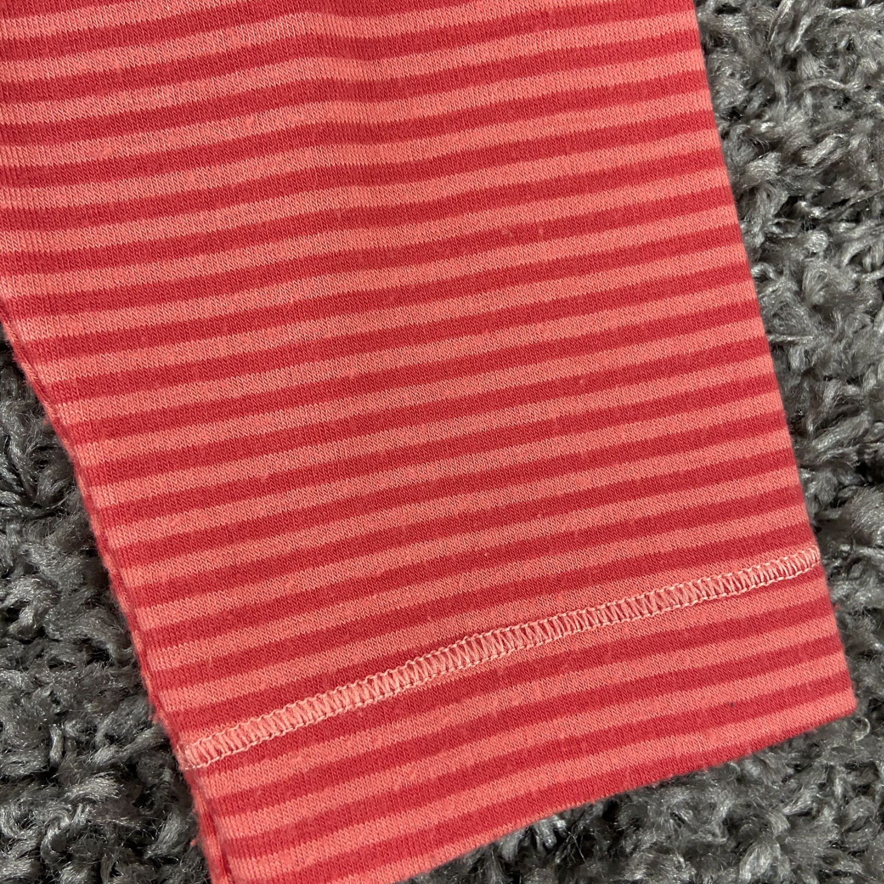 Vintage Columbia Sportswear Company Workout Top Women’s M Orange Striped Long Sleeves Size M / US 6-8 / IT 42-44 - 4 Thumbnail