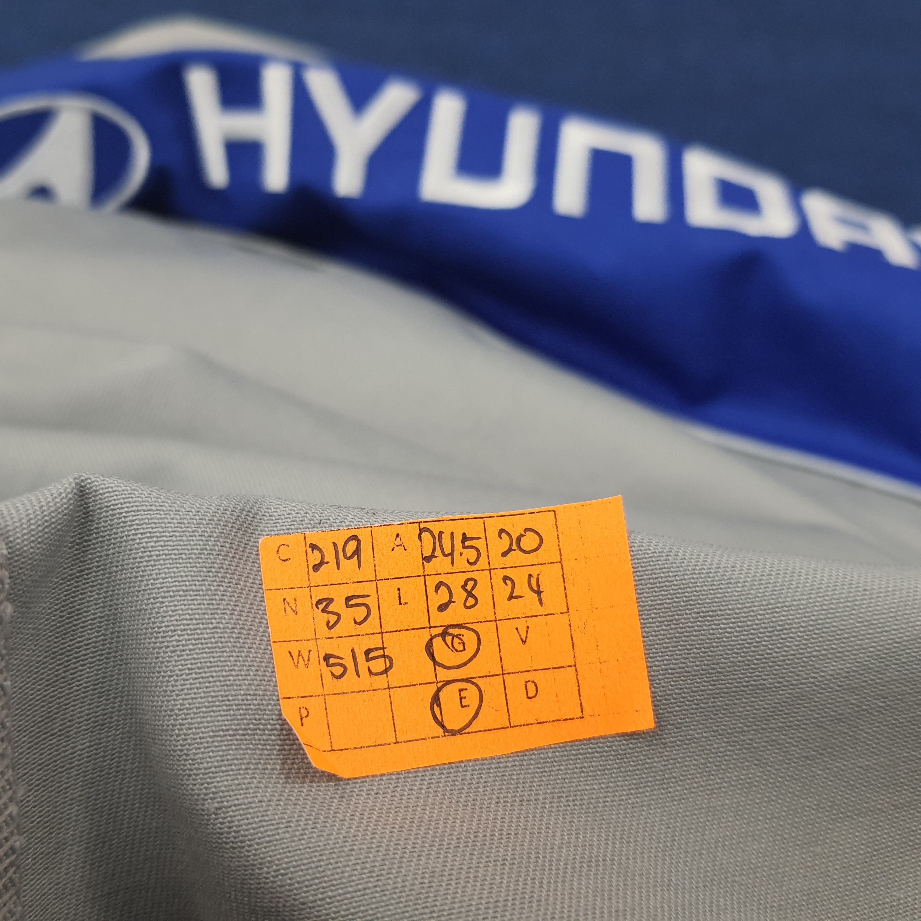Vintage Vintage Hyundai Motorsports Racing Jacket C219N35 Size US L / EU 52-54 / 3 - 7 Thumbnail