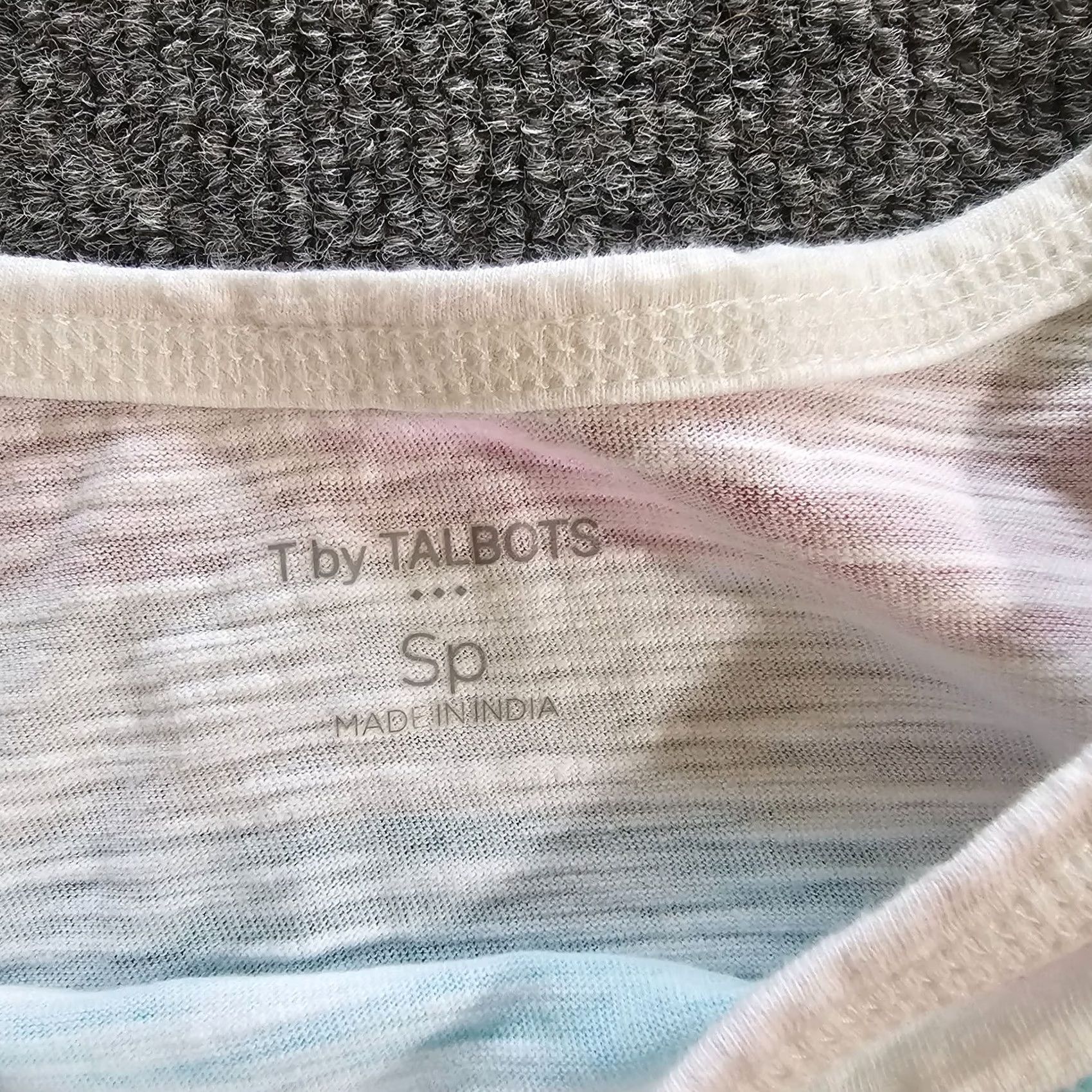 Talbots Talbots Top Shirt Women Small Petite White Pink Stripe Short Sleeve Casual Basic Size S / US 4 / IT 40 - 4 Thumbnail