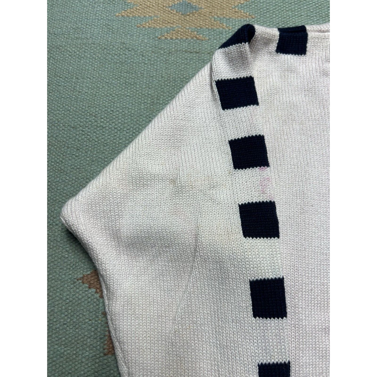 Vintage VINTAGE 80s HEAD Sportswear Knit Sweater Shirt Snow Ski Cotton Stars Boxy M Medium Mens Size M / US 6-8 / IT 42-44 - 3 Thumbnail