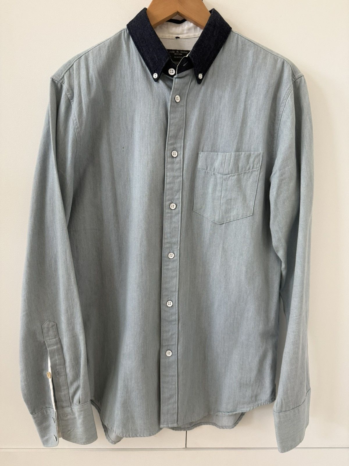 Rag & Bone Rag & Bone slim fit button up - RARE SAMPLE Size US S / EU 44-46 / 1 - 1 Thumbnail