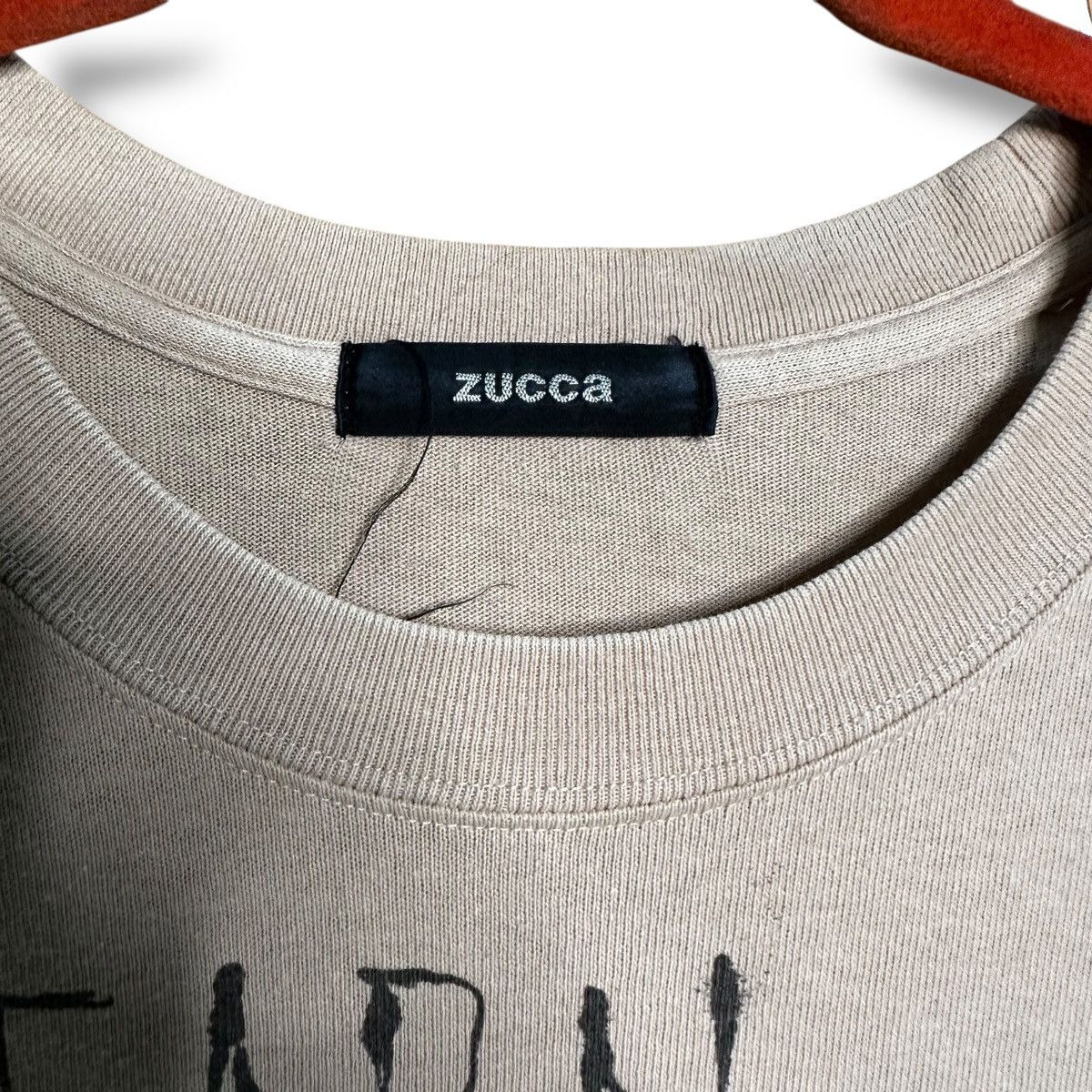 CABANE de ZUCCa Vintage Zucca Boombox Wording Tshirt Size US S / EU 44-46 / 1 - 3 Thumbnail