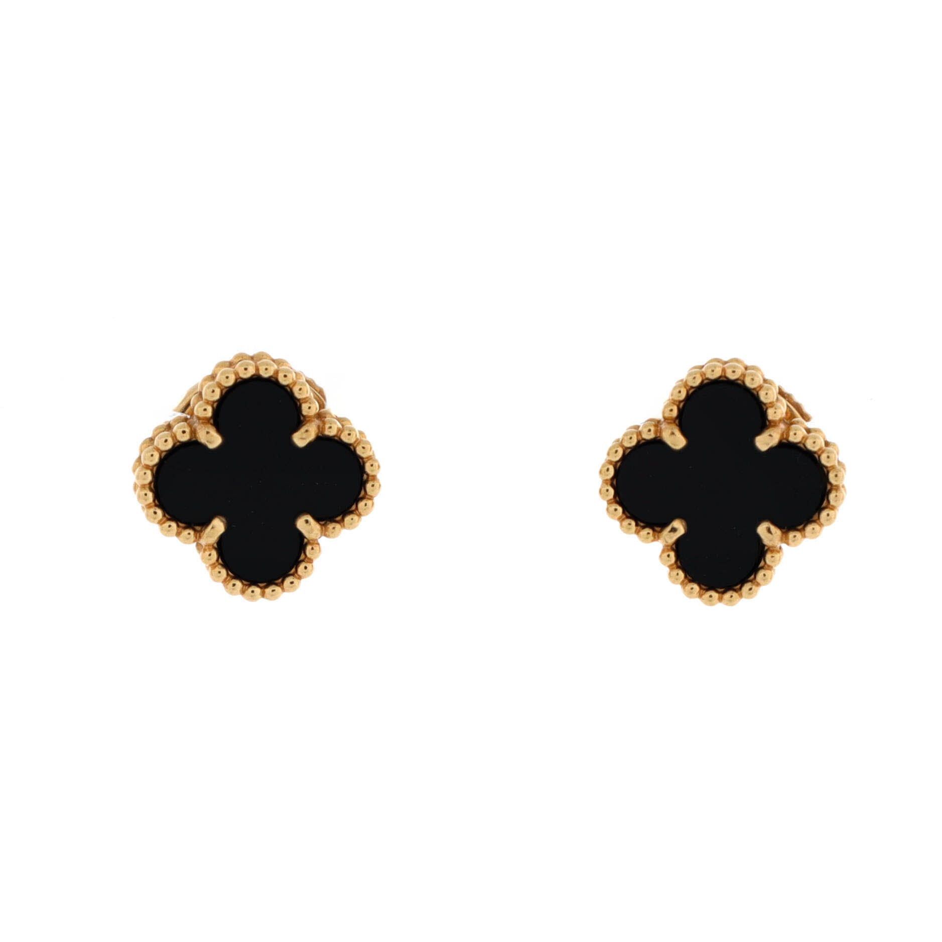 Van Cleef & Arpels Sweet Alhambra Stud Earrings Size ONE SIZE - 1 Thumbnail