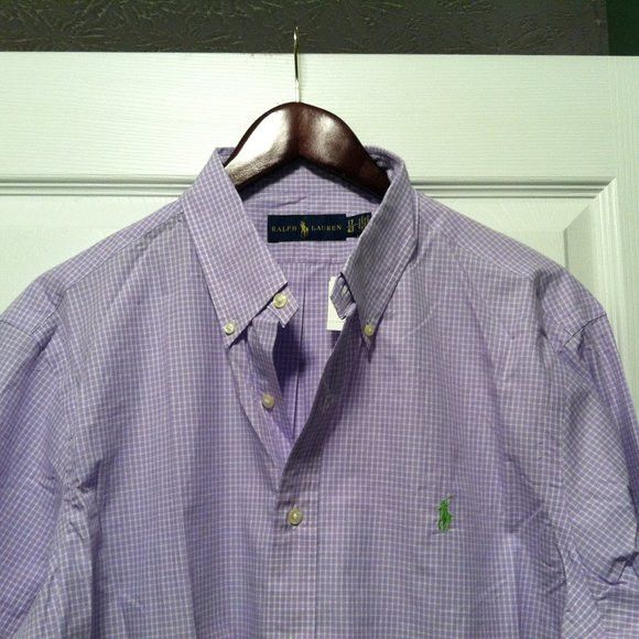 Polo Ralph Lauren POLO RALPH LAUREN MEN'S NEW 100%COTTON CASUAL SHIRT SIZE: 17 Size US XL / EU 56 / 4 - 6 Thumbnail