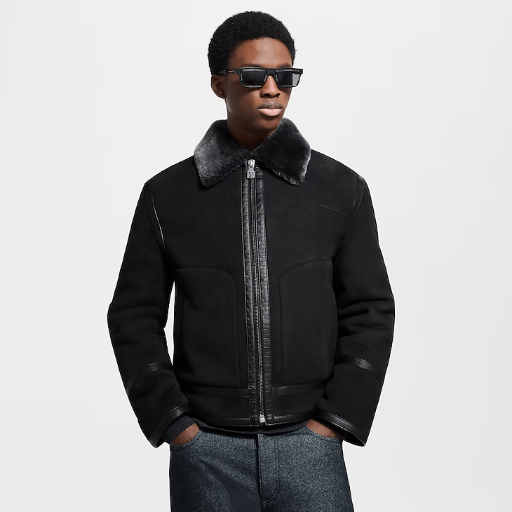 Louis Vuitton Shearling Blouson Size US L / EU 52-54 / 3 - 3 Thumbnail