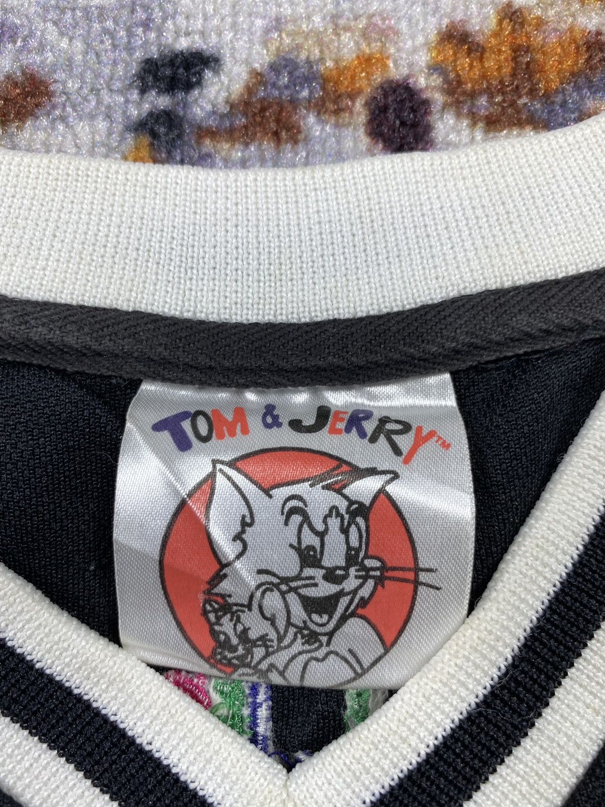 Cartoon Network × Japanese Brand × Vintage “RARE” Vintage Tom&Jerry Jersey shirt Size US L / EU 52-54 / 3 - 4 Thumbnail