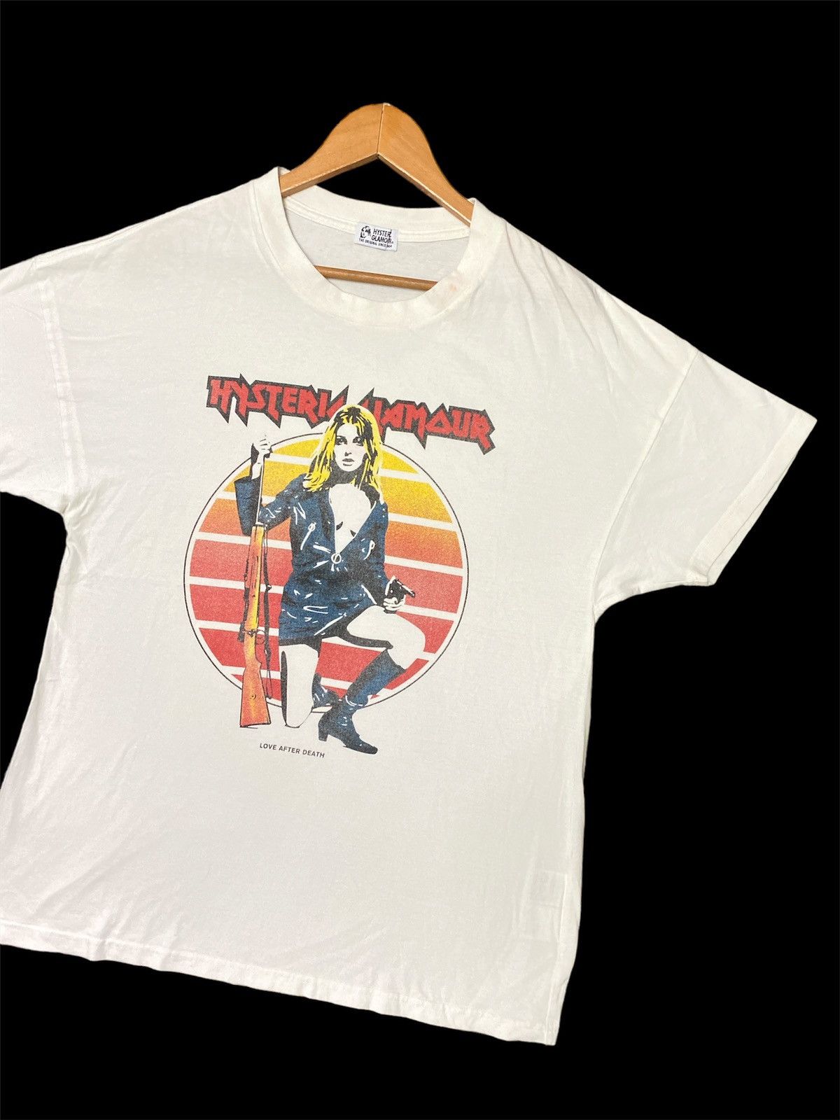 RARE‼️HYSTERIC GLAMOUR “LOVE AFTER DEATH” VINTAGE SHIRT TEE 