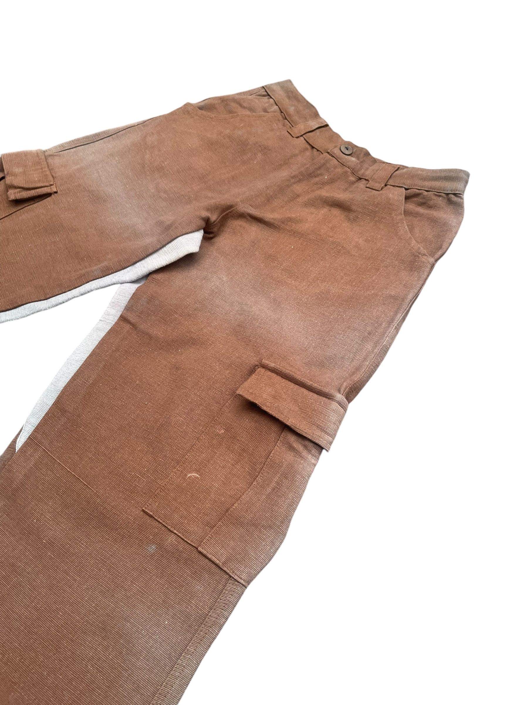 Japanese Brand Canabinal Hemp Custom Cargo Pant Size US 30 / EU 46 - 3 Thumbnail