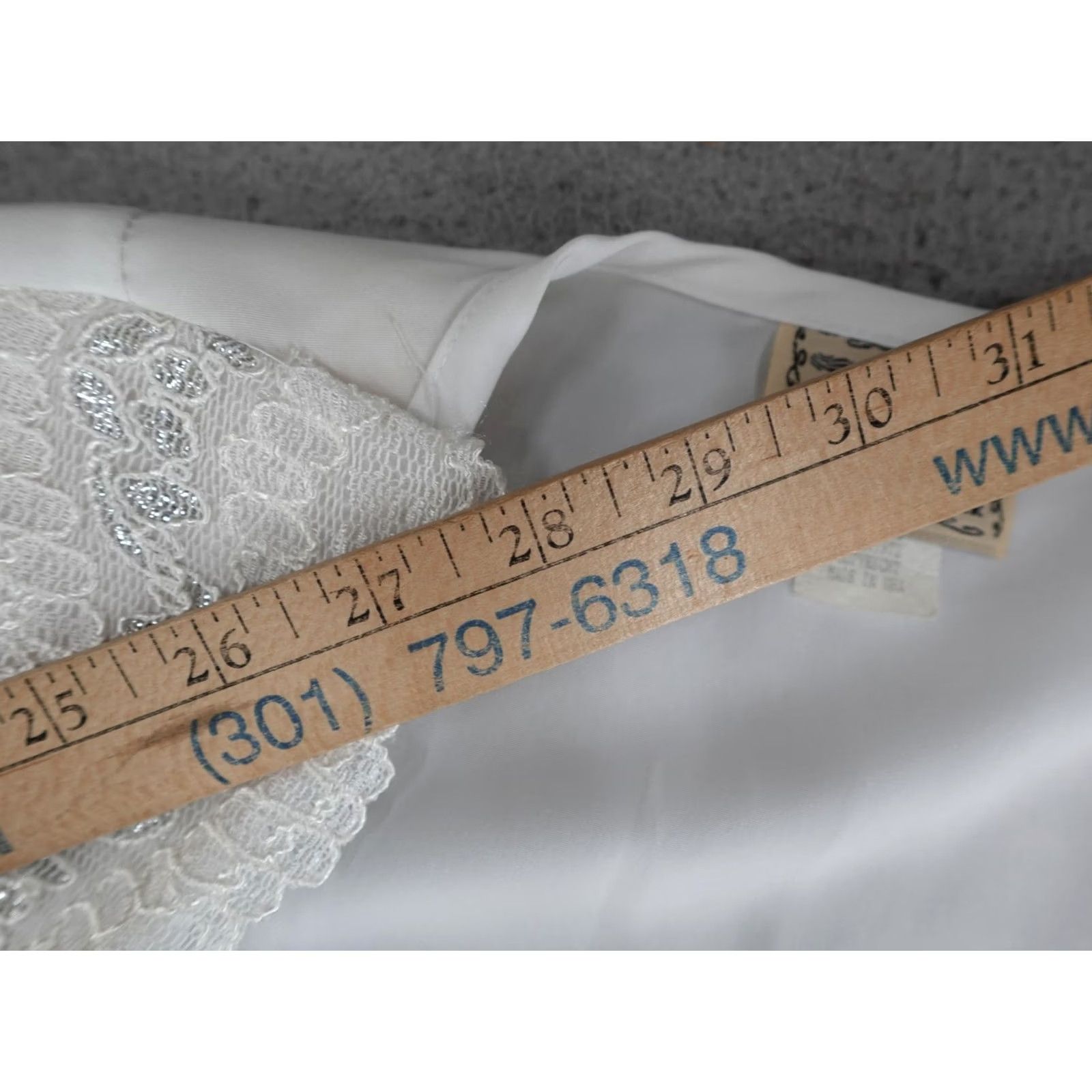 DANCER VINTAGE 1849 Authentic Ranchwear White Lace Sequin Western Jacket Womens Small XS? No, size S; White Lace Sequin Western Jacket Womens Small 90s USA Size S / US 4 / IT 40 - 7 Thumbnail