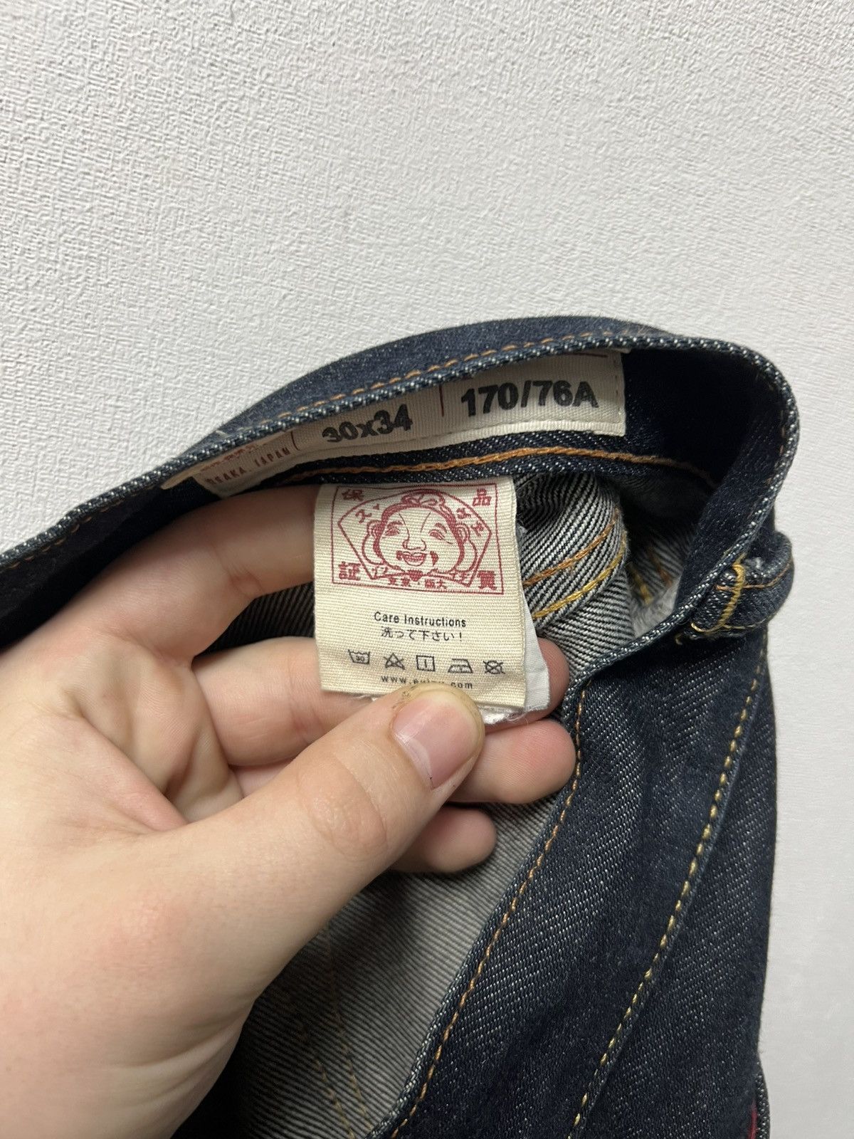 Evisu Evisu Jeans Navy Blue Mens Size US 30 / EU 46 - 10 Thumbnail