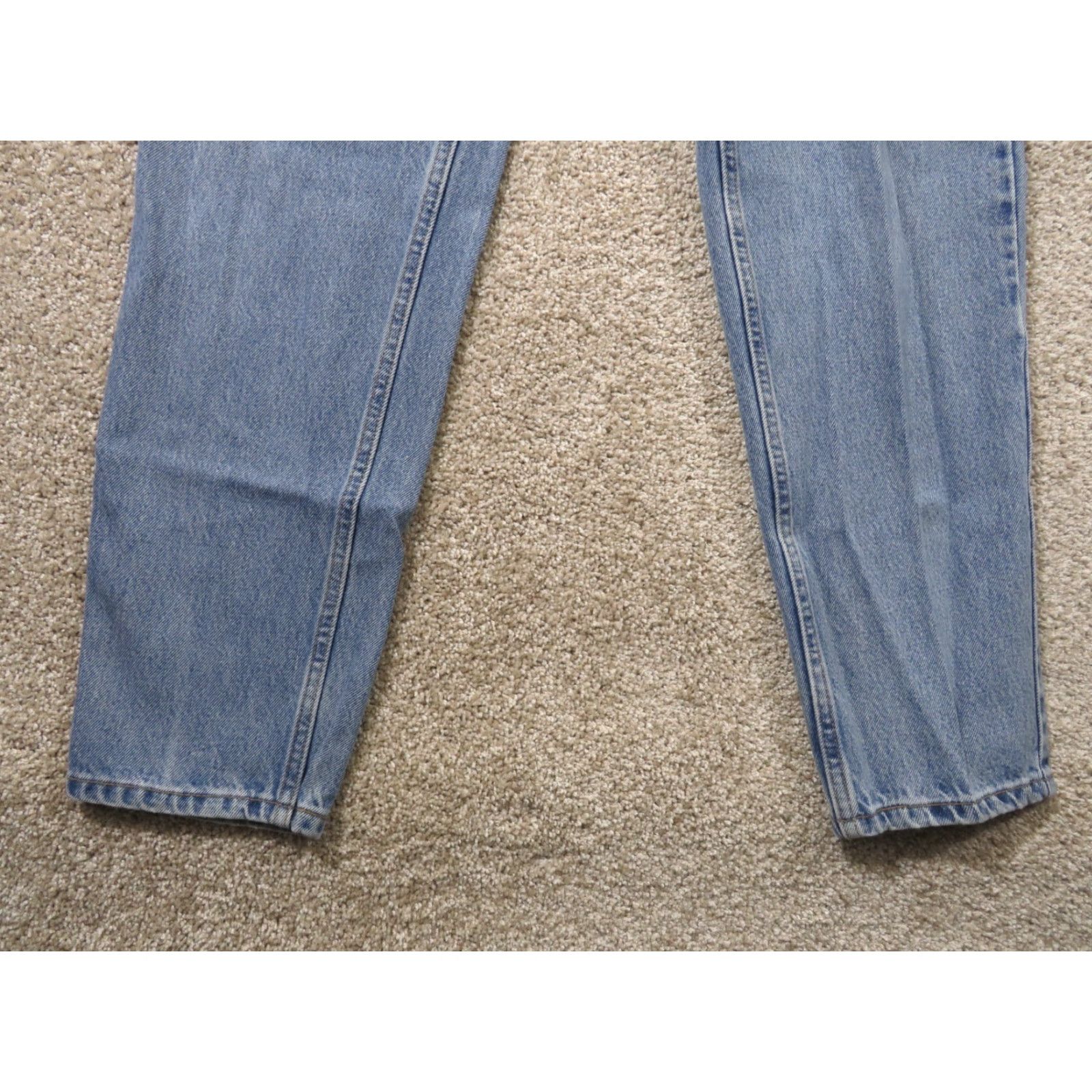 Levi's VINTAGE Levi's 550 Jeans Denim 12 Reg Blue Slim Straight Inseam 32 Women Size 34" / US 12 / IT 48 - 2 Thumbnail