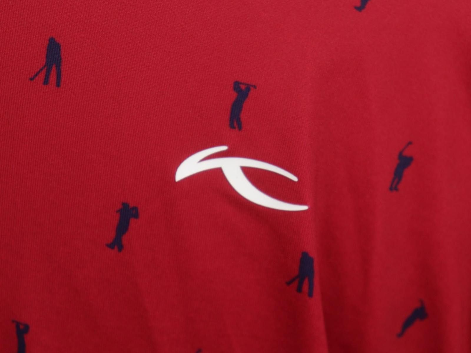 KJUS Kjus Red Collared Comfort Fit UPF50+ Golf Polo Shirt Size 52 Size ONE SIZE - 10 Thumbnail