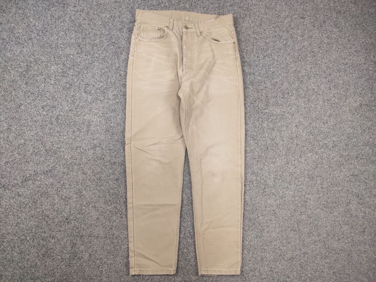 Carhartt Vintage 90's Carhartt USA Faded Canvas Newel Trouser Pants Size US 30 / EU 46 - 2 Thumbnail