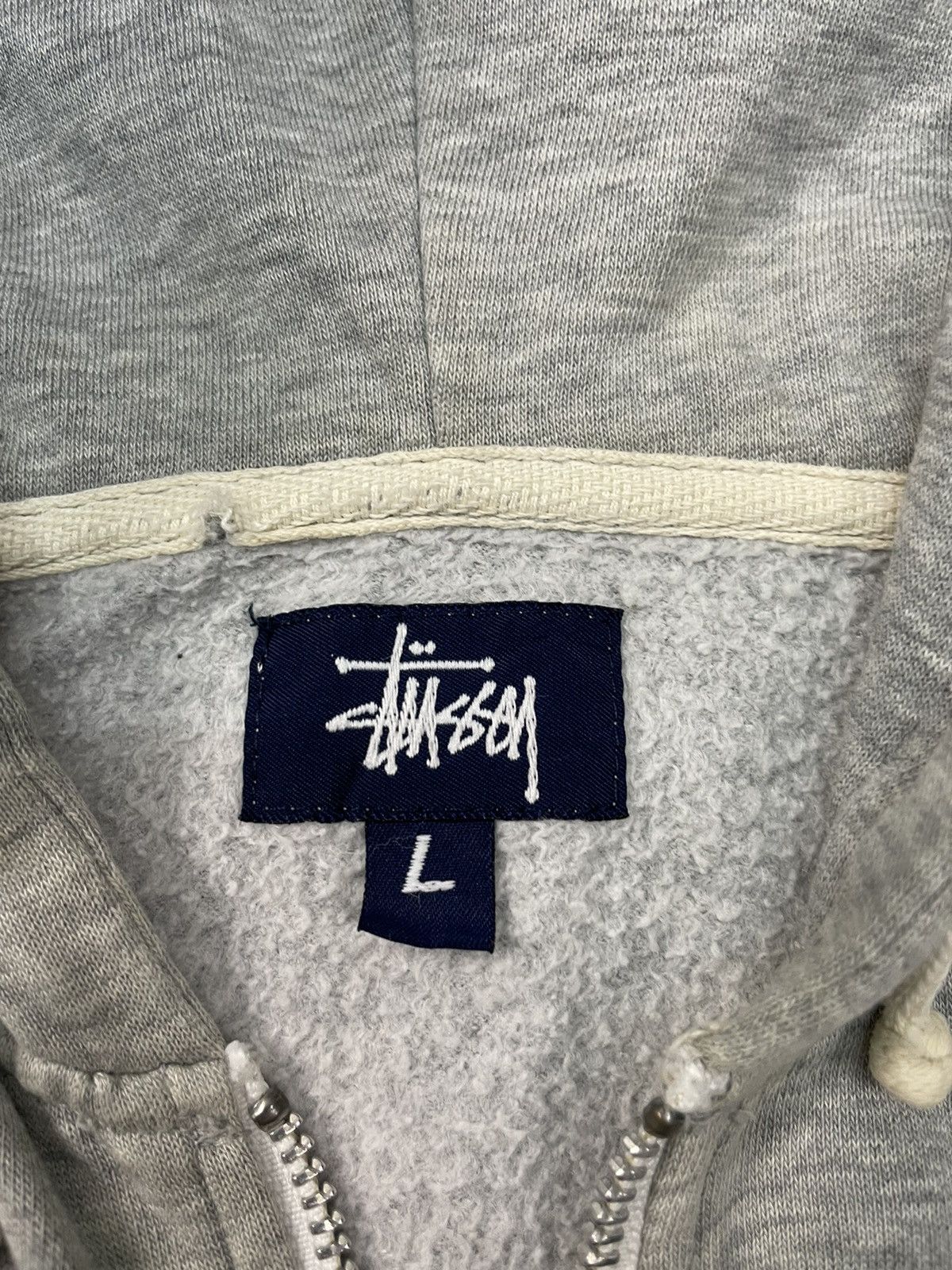 Stussy Vintage Stussy Zipper Hoodie Sweatshirt Y2K Size US L / EU 52-54 / 3 - 6 Thumbnail