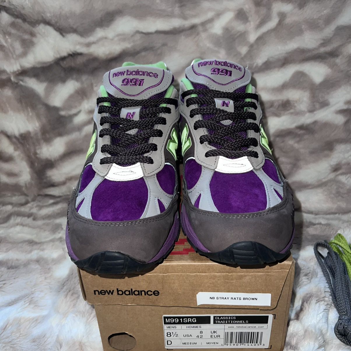 New Balance × Stray Rats NEW BALANCE 991 STRAY RATS BROWN Size US 8.5 / EU 41-42 - 3 Thumbnail