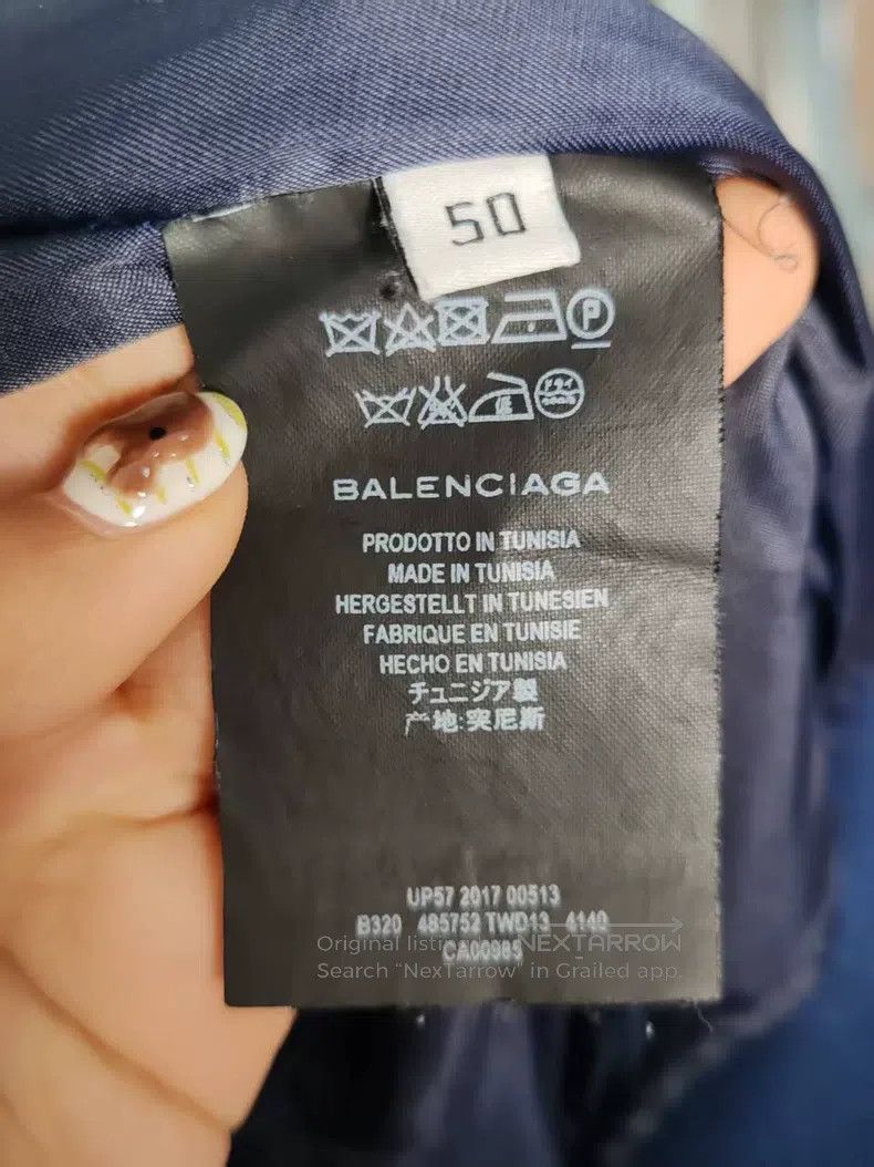 Balenciaga Wave Pattern Padded Jacket