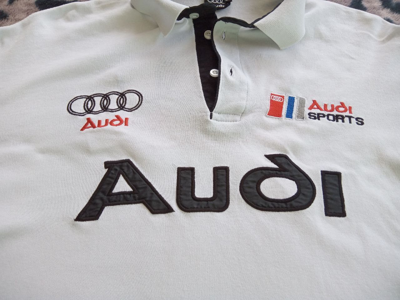 Audi Audi sport vintage racing polo t-shirt Size US XXL / EU 58 / 5 - 3 Thumbnail