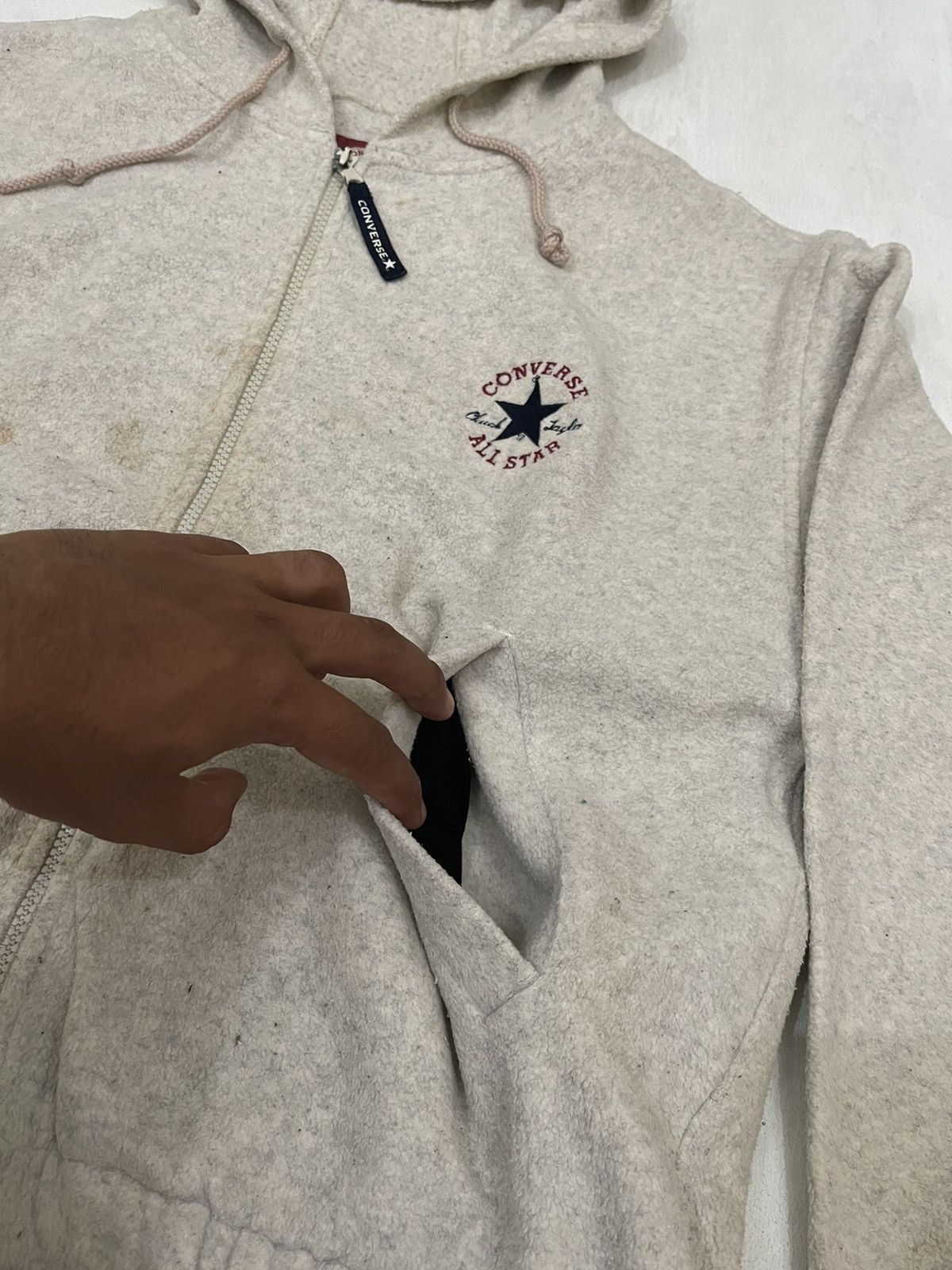 Converse × Japanese Brand Converse Big Backprint Hoodie Size US M / EU 48-50 / 2 - 3 Thumbnail