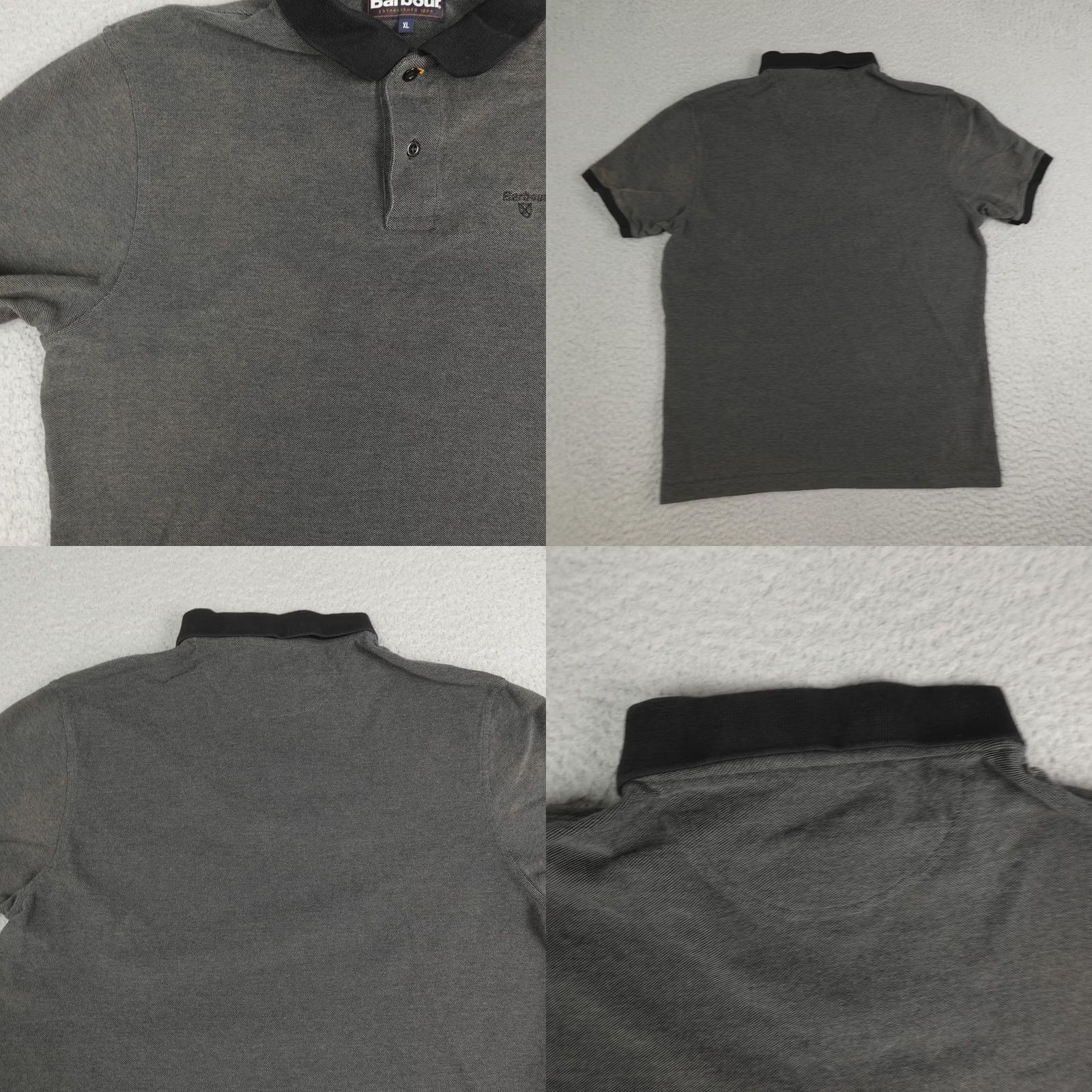Barbour Barbour Polo Shirt Mens XL Gray Short Sleeve Cotton Logo Casual Size US XL / EU 56 / 4 - 8 Thumbnail