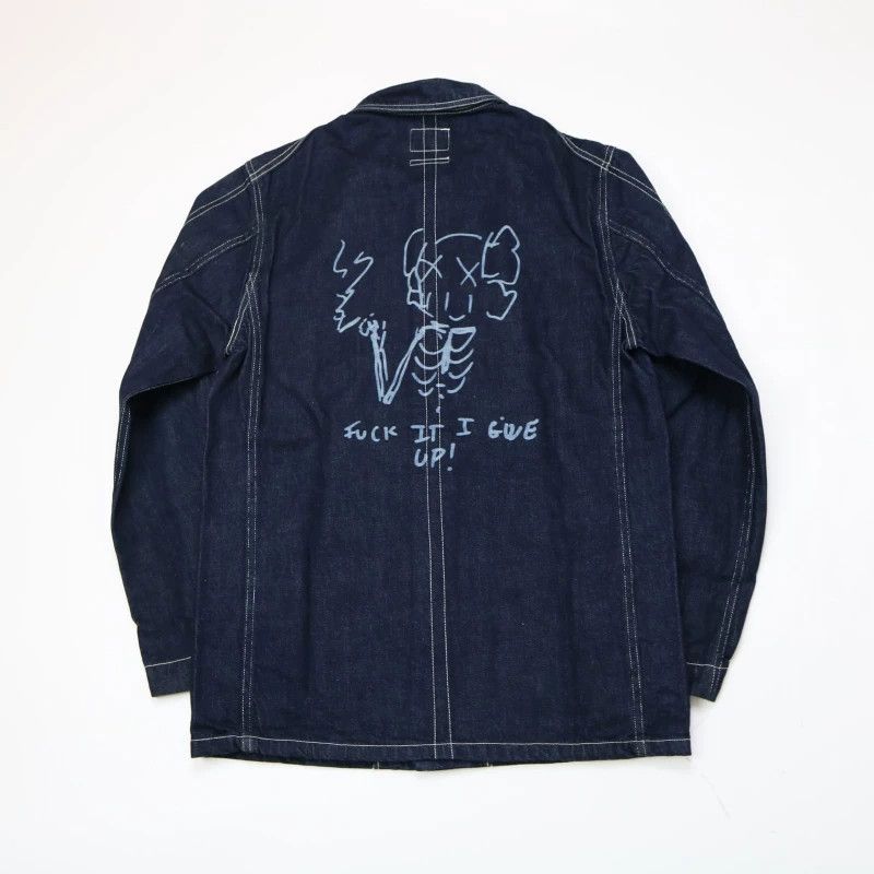 Kaws kaws graffiti denim jacket size m Size US M / EU 48-50 / 2 - 1 Thumbnail