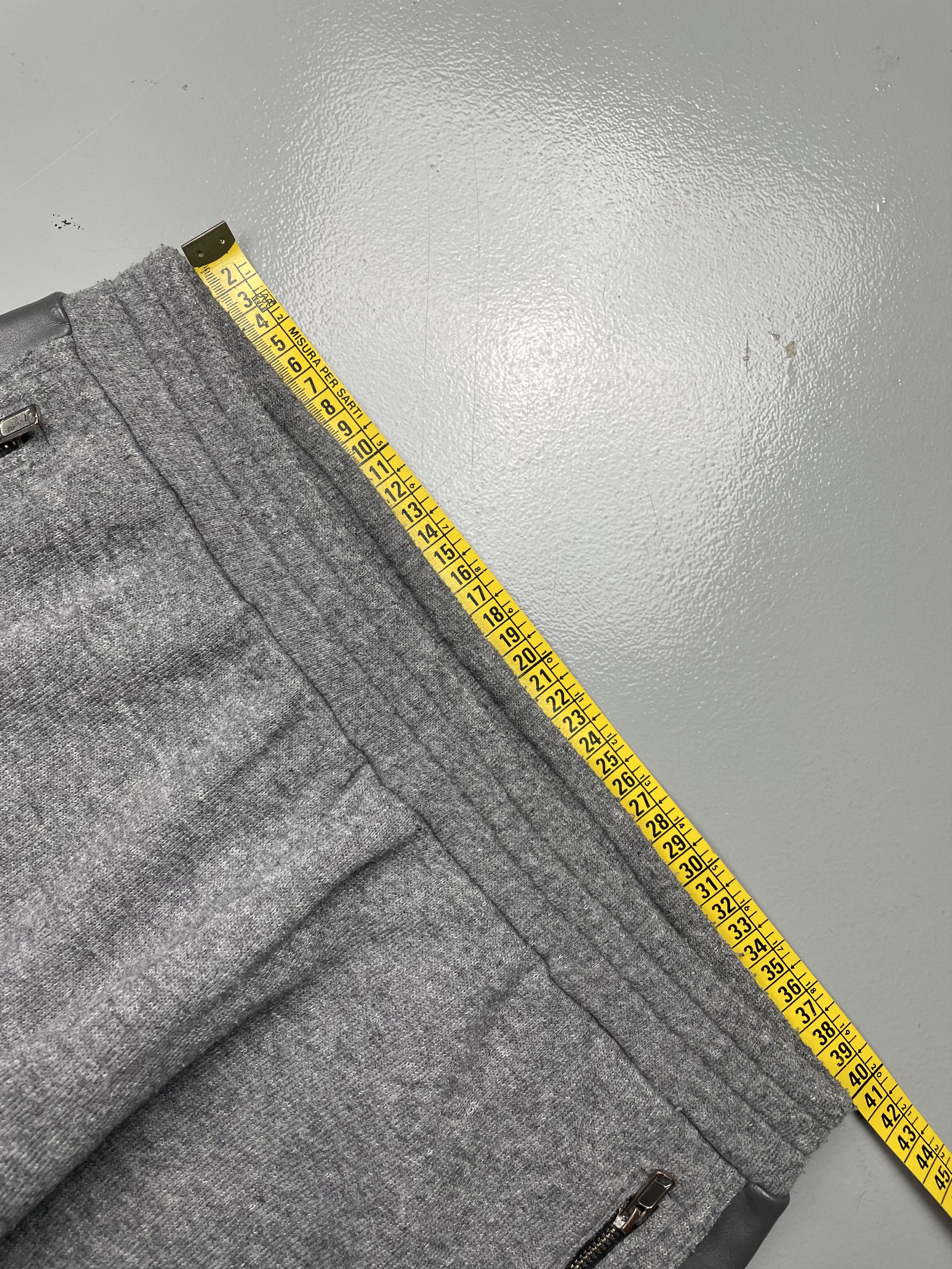 Gosha Rubchinskiy Gosha Rubchinskiy A/W 2017 wool sweatpants (grey) Size US 31 - 18 Thumbnail