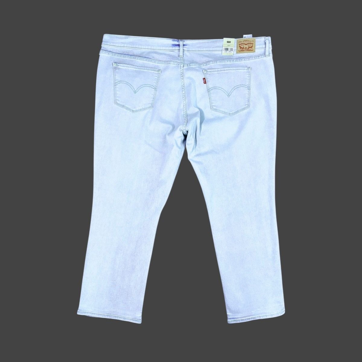 Levi's Levi’s Women’s Plus Size Straight Mid Rise Blue Jeans Sz 26W Size 34" / US 12 / IT 48 - 5 Thumbnail