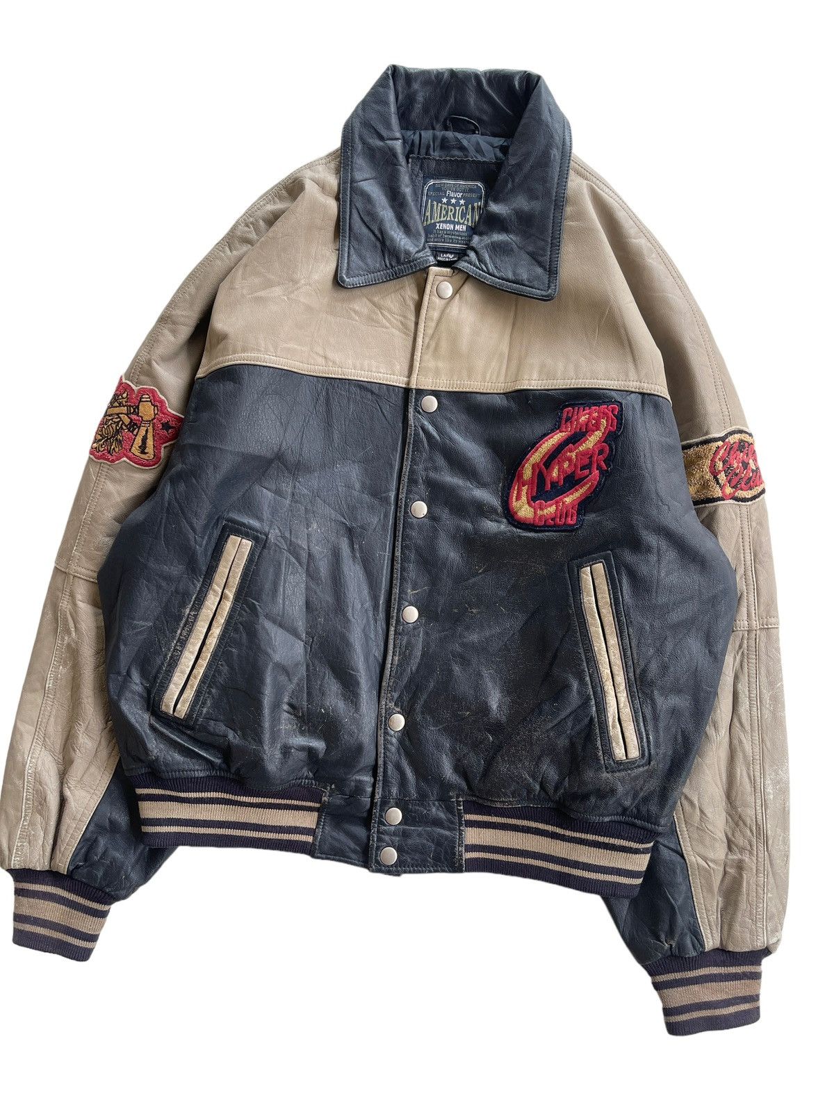Vintage Apache Hyper version Varsity Jacket Size US L / EU 52-54 / 3 - 2 Thumbnail