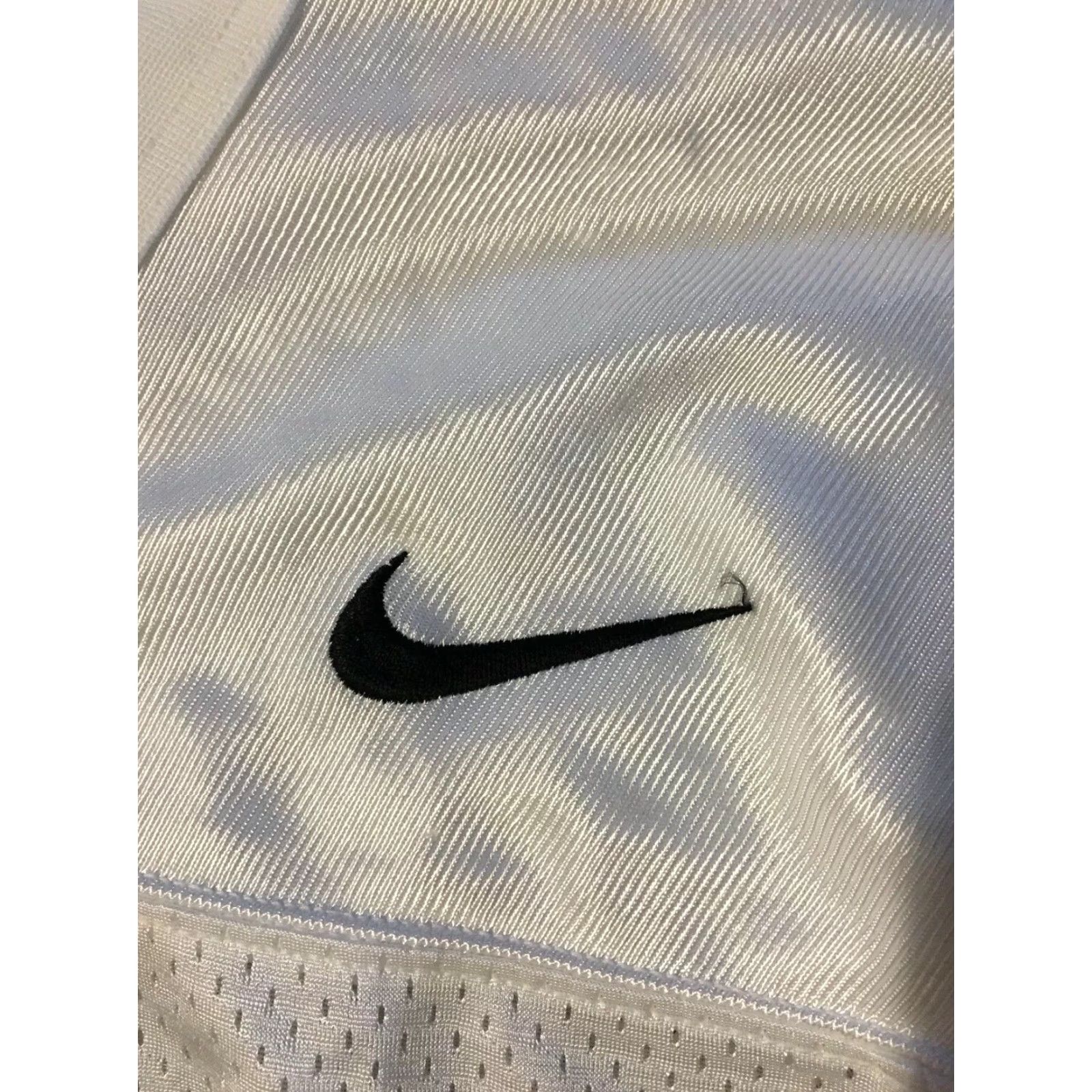 Nike Nike Team Blank Football Jersey L Men White 90s Striped V-Neck Activewear Short Sleeve Shirt Bears Raiders 49ers Size US L / EU 52-54 / 3 - 2 Thumbnail