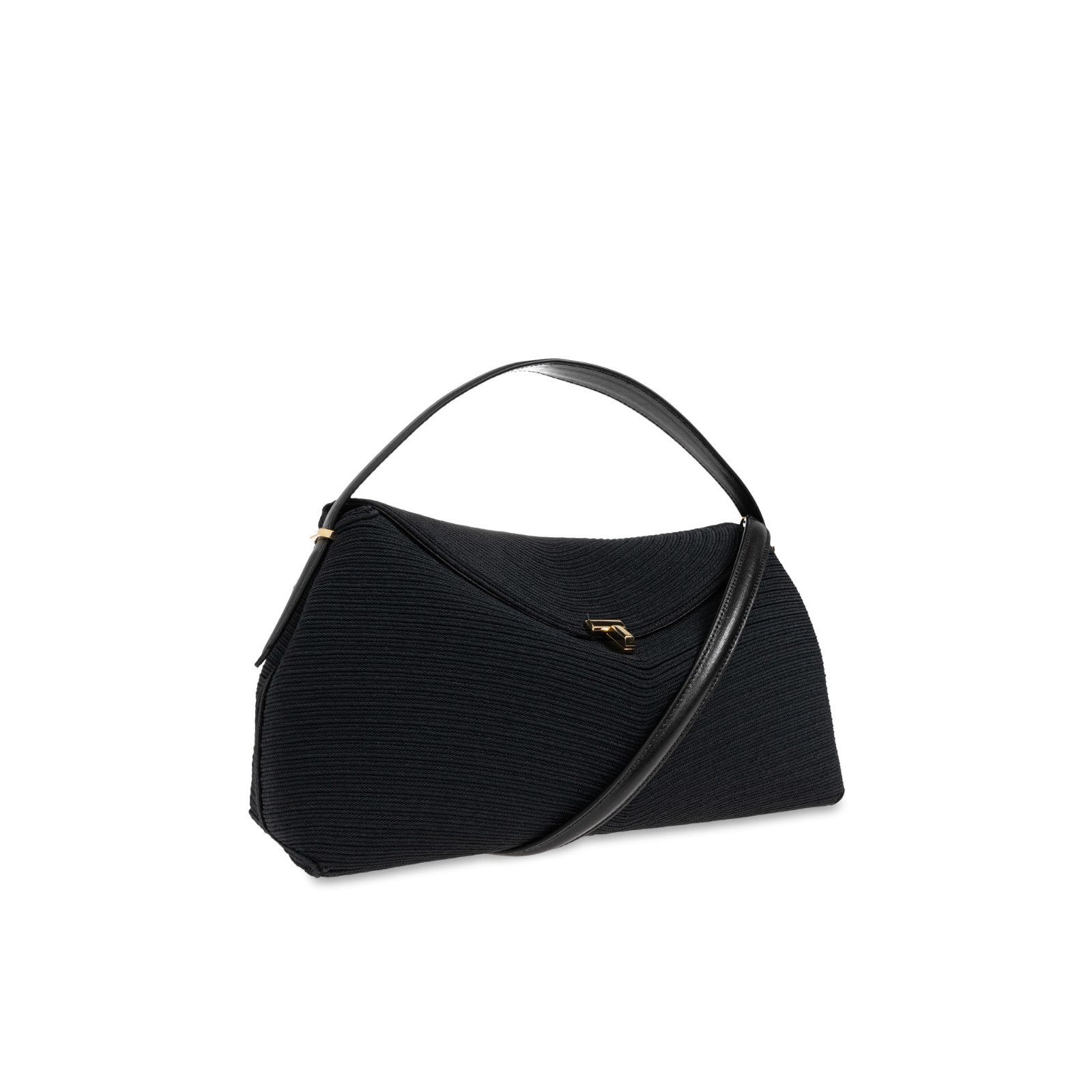 Toteme TOTEME Navy Suede T-lock Cornely Top Handle Bag New & Authen Size ONE SIZE - 3 Thumbnail