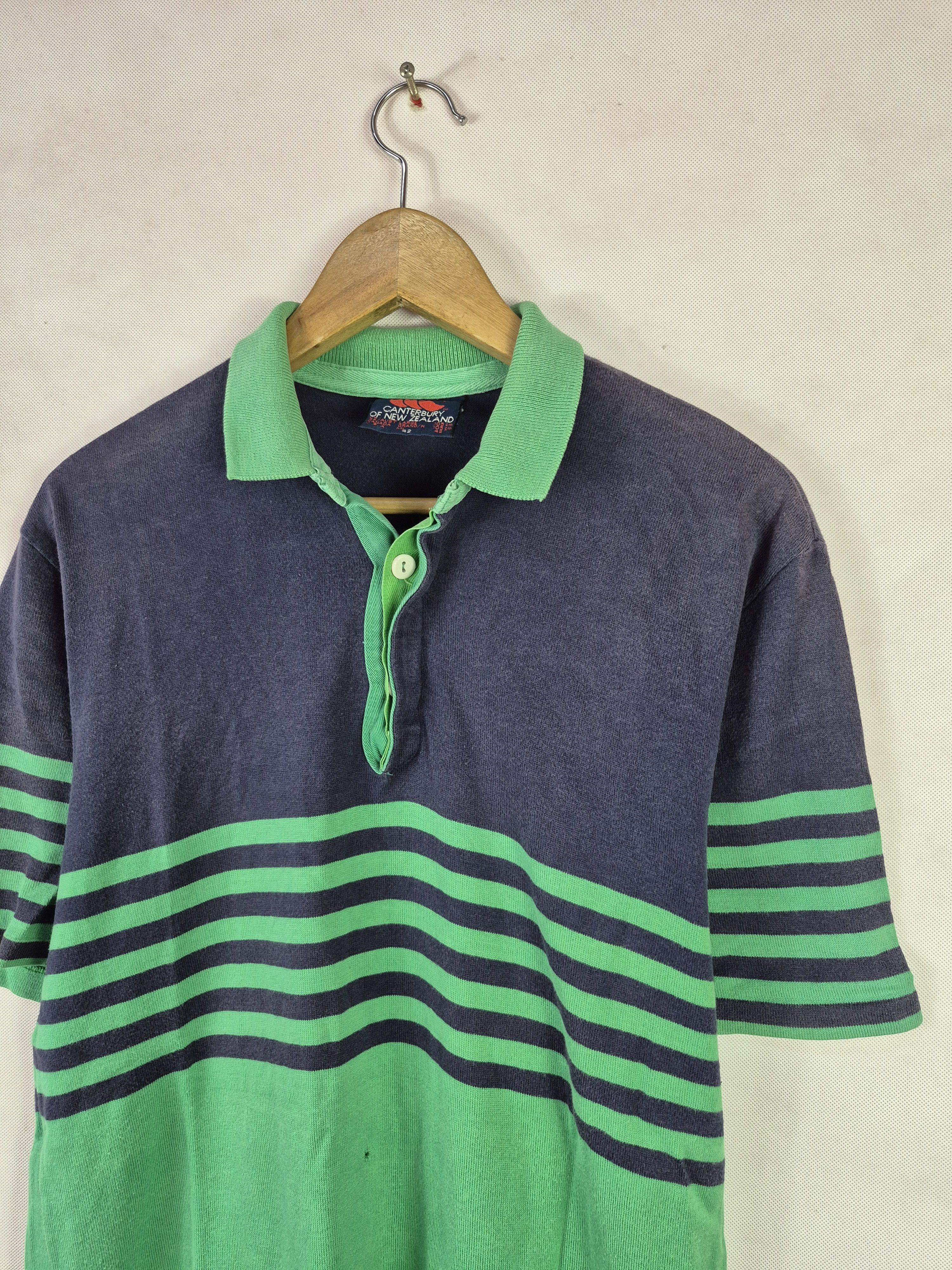 Canterbury of New Zealand 🔥 Vintage Canterbury Stripes Rugby Tee Size US L / EU 52-54 / 3 - 2 Thumbnail