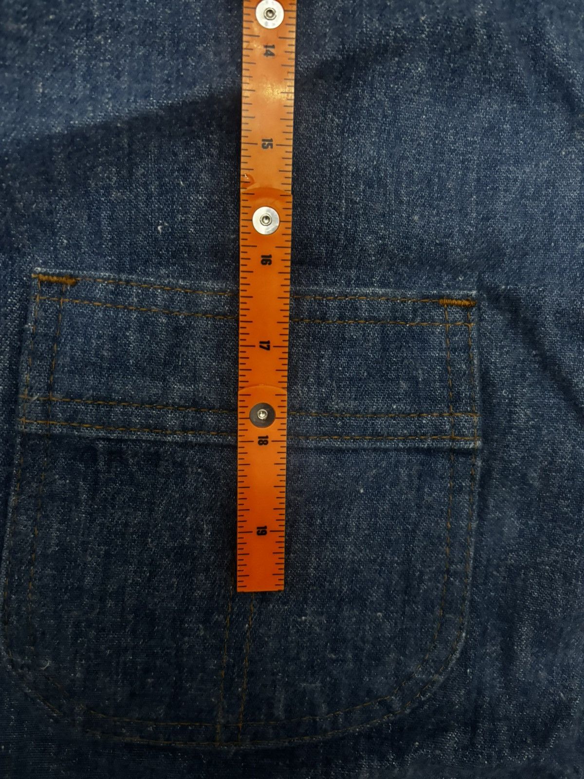 Levi's Vintage Clothing Levi’s Panatela Denim Vest Vintage Button Front Blue Jean Ve Size US L / EU 52-54 / 3 - 4 Thumbnail