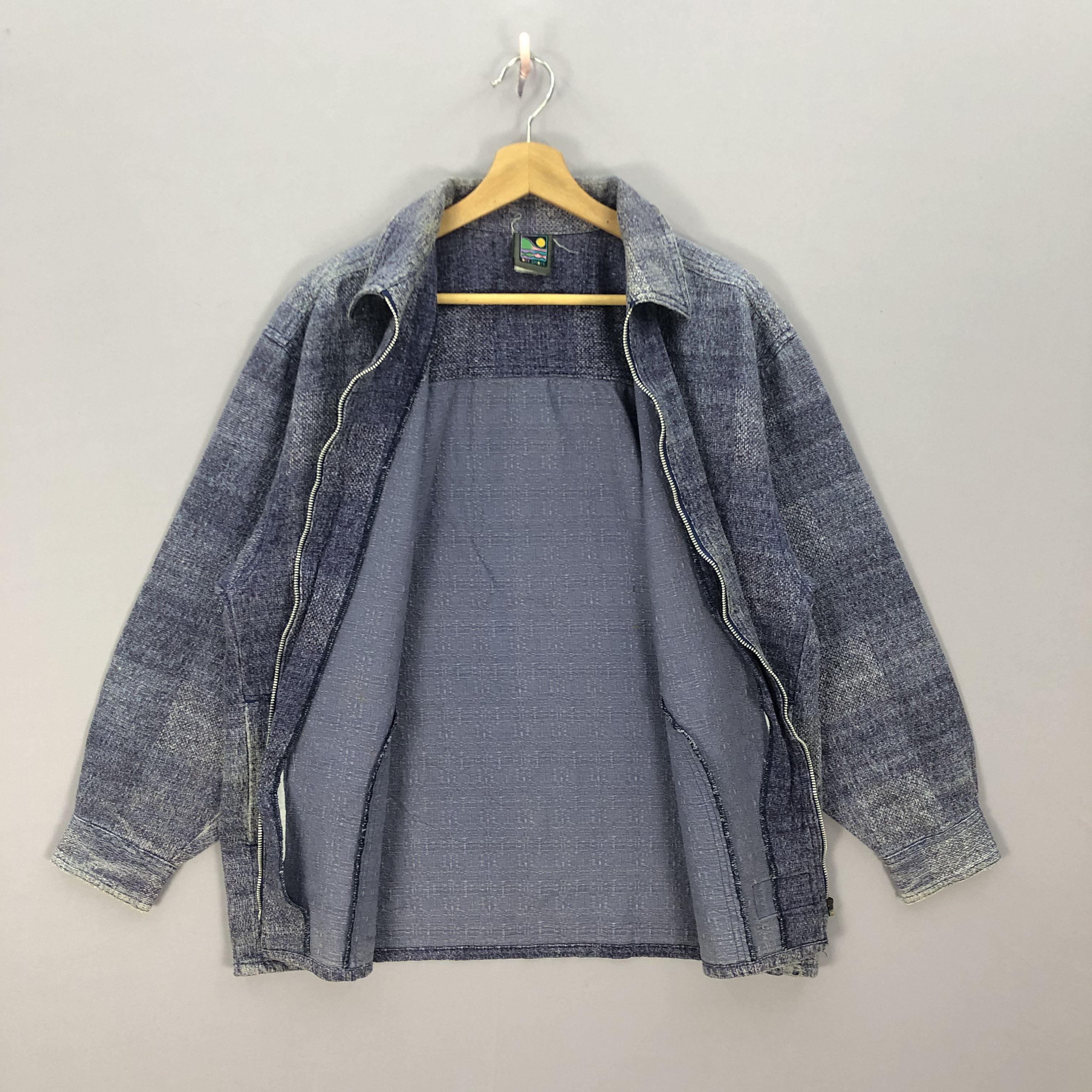 Vintage Vintage 90s Off Shore Check Zipper Jacket Surfwear Tartan Size US M / EU 48-50 / 2 - 3 Thumbnail