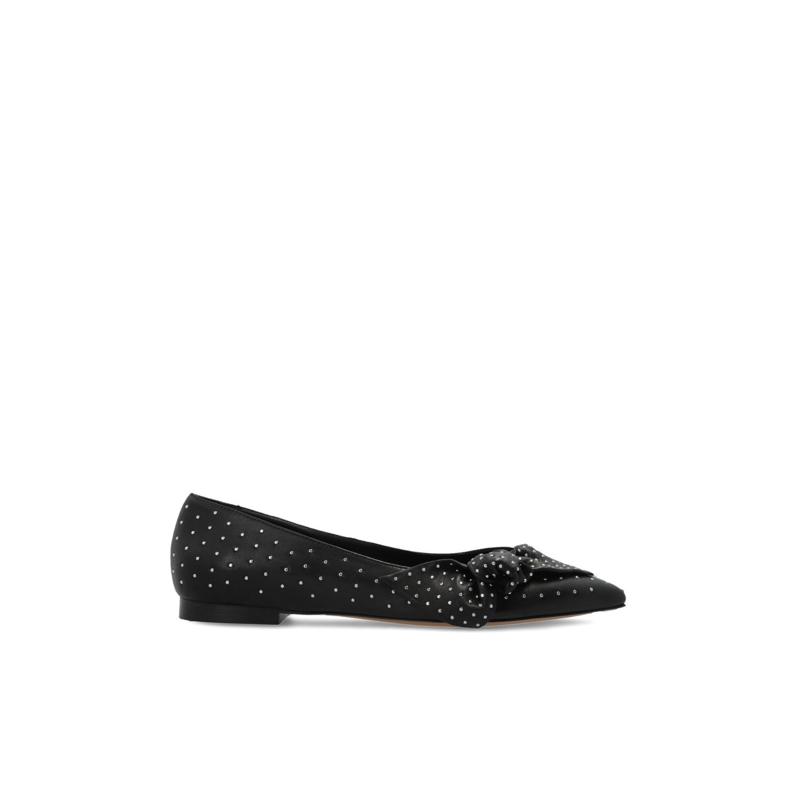 ISABEL MARANT Belko Black Leather Ballerina Flats New & Auth