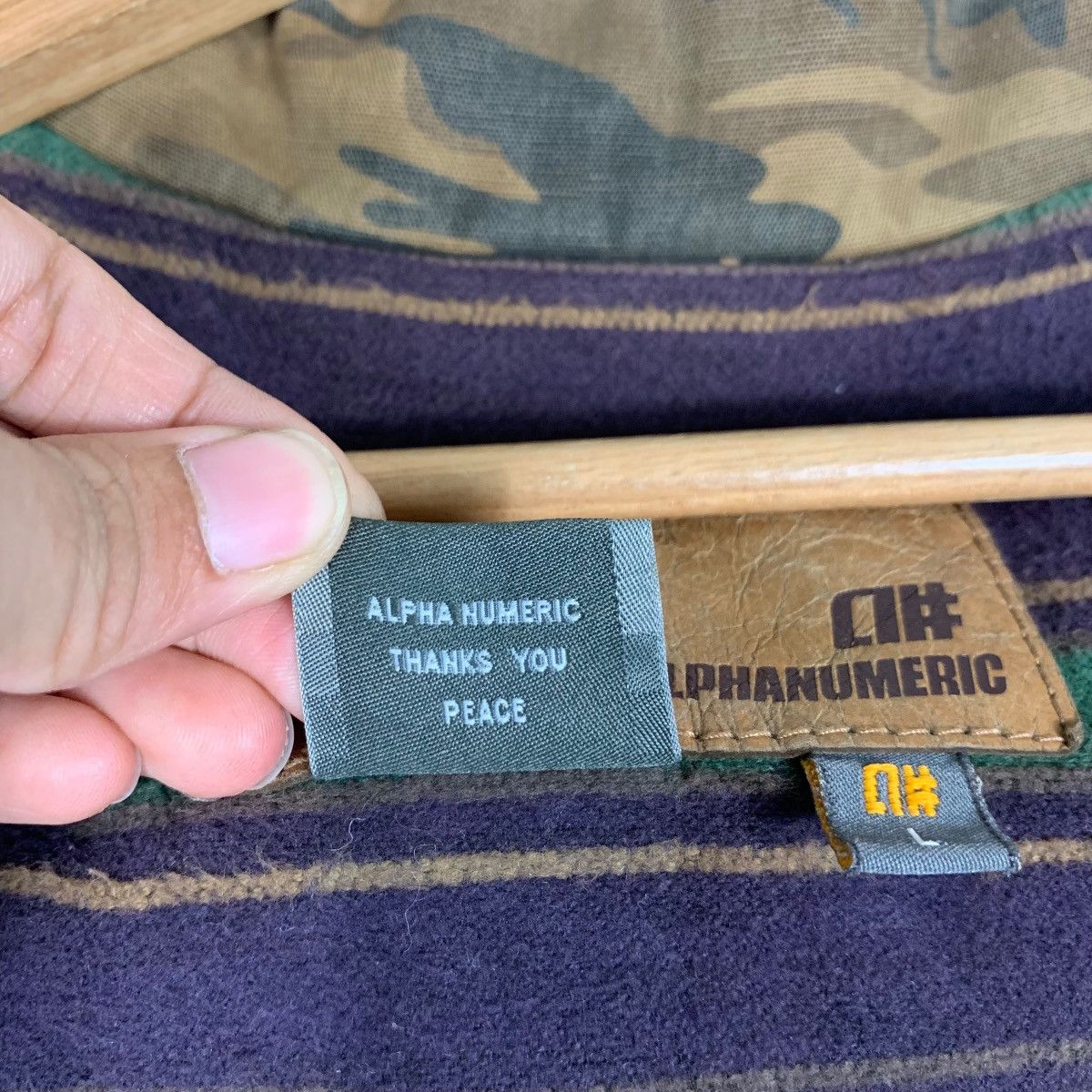 Alphanumeric ALPHA NUMERIC Brown Camo Hunting Jacket #1303-C59 Size US L / EU 52-54 / 3 - 18 Thumbnail