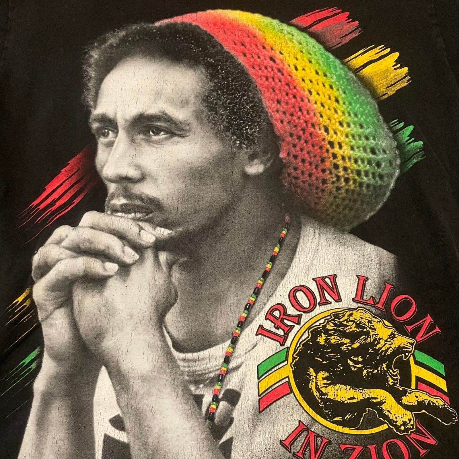 Vintage Vintage 00s bob marley shaka Size US XL / EU 56 / 4 - 2 Thumbnail