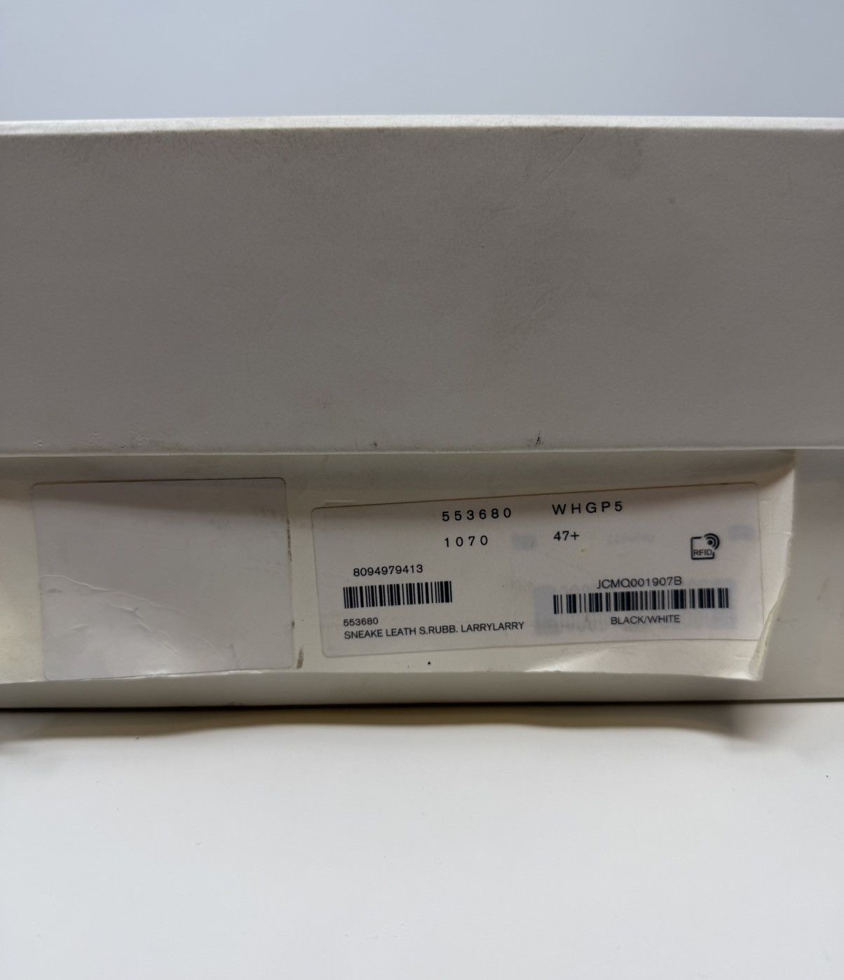 Alexander McQueen Alexander McQueen Oversized Sneaker Black/White Size US 14 / EU 47 - 10 Thumbnail
