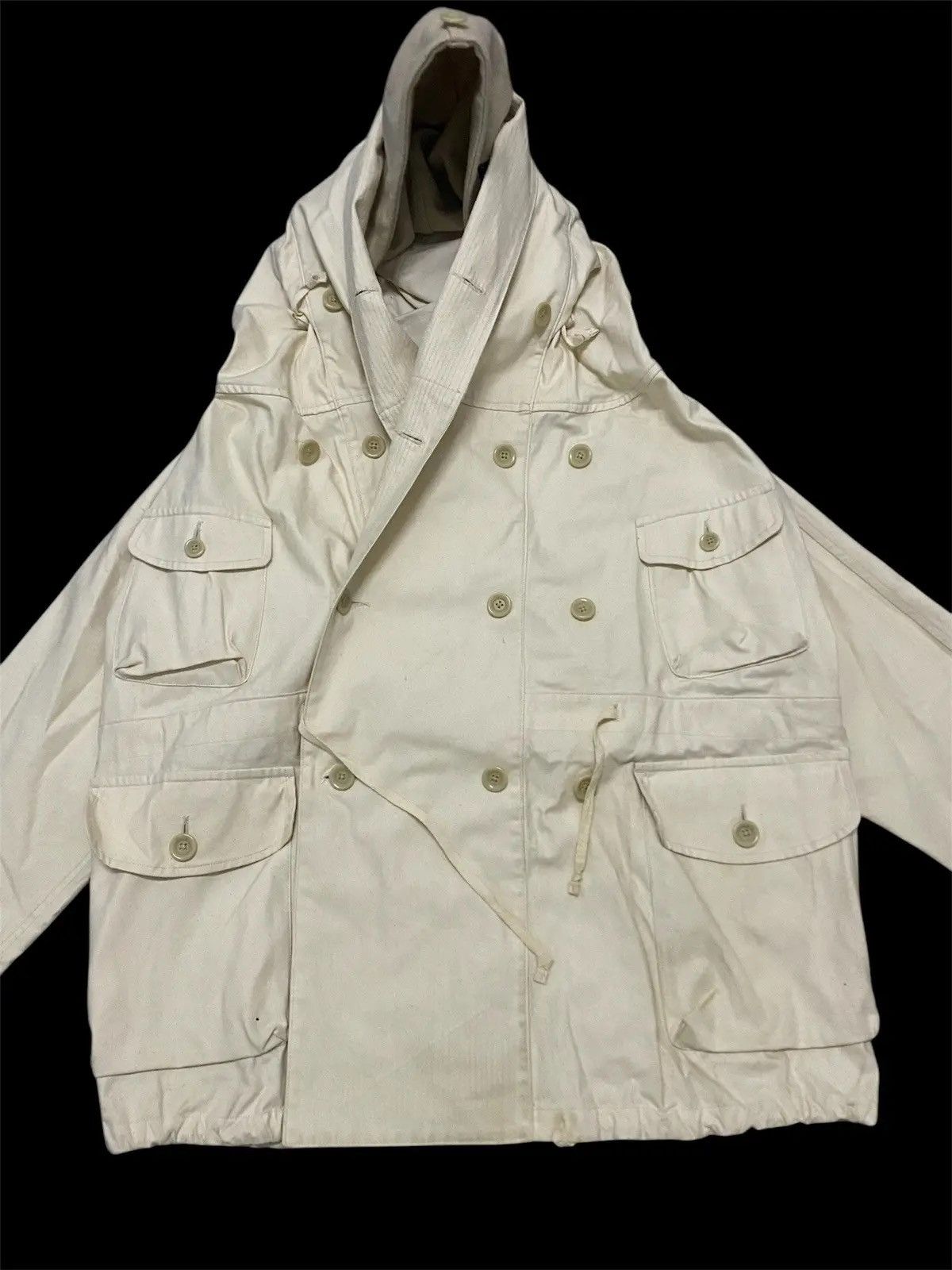 Kapital Kapital Katsuragi Cotton RINGCOAT (RAINBOWY INSANE) Size US L / EU 52-54 / 3 - 2 Thumbnail