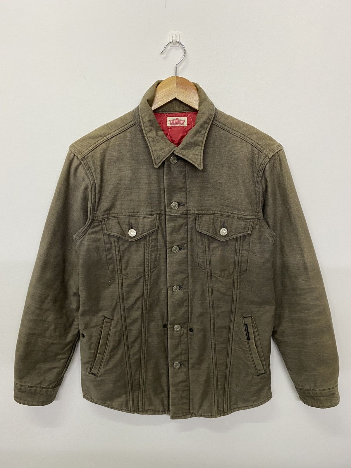 Sun Faded HR Market Button Jacket