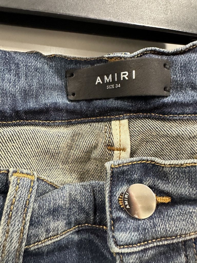 Amiri bandana art patch jeans Size US 34 / EU 50 - 8 Thumbnail