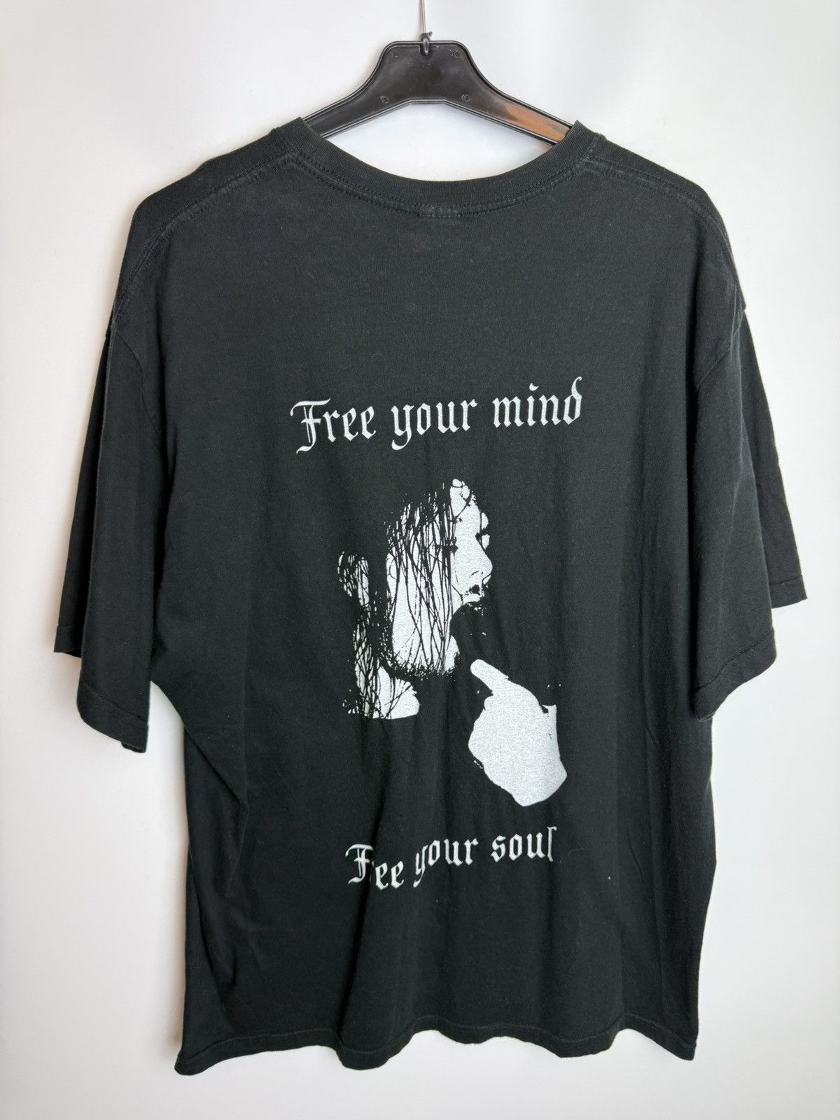 Band Tees Negator vintage black metal merch mayhem marduk darkthrone Size US XL / EU 56 / 4 - 1 Thumbnail