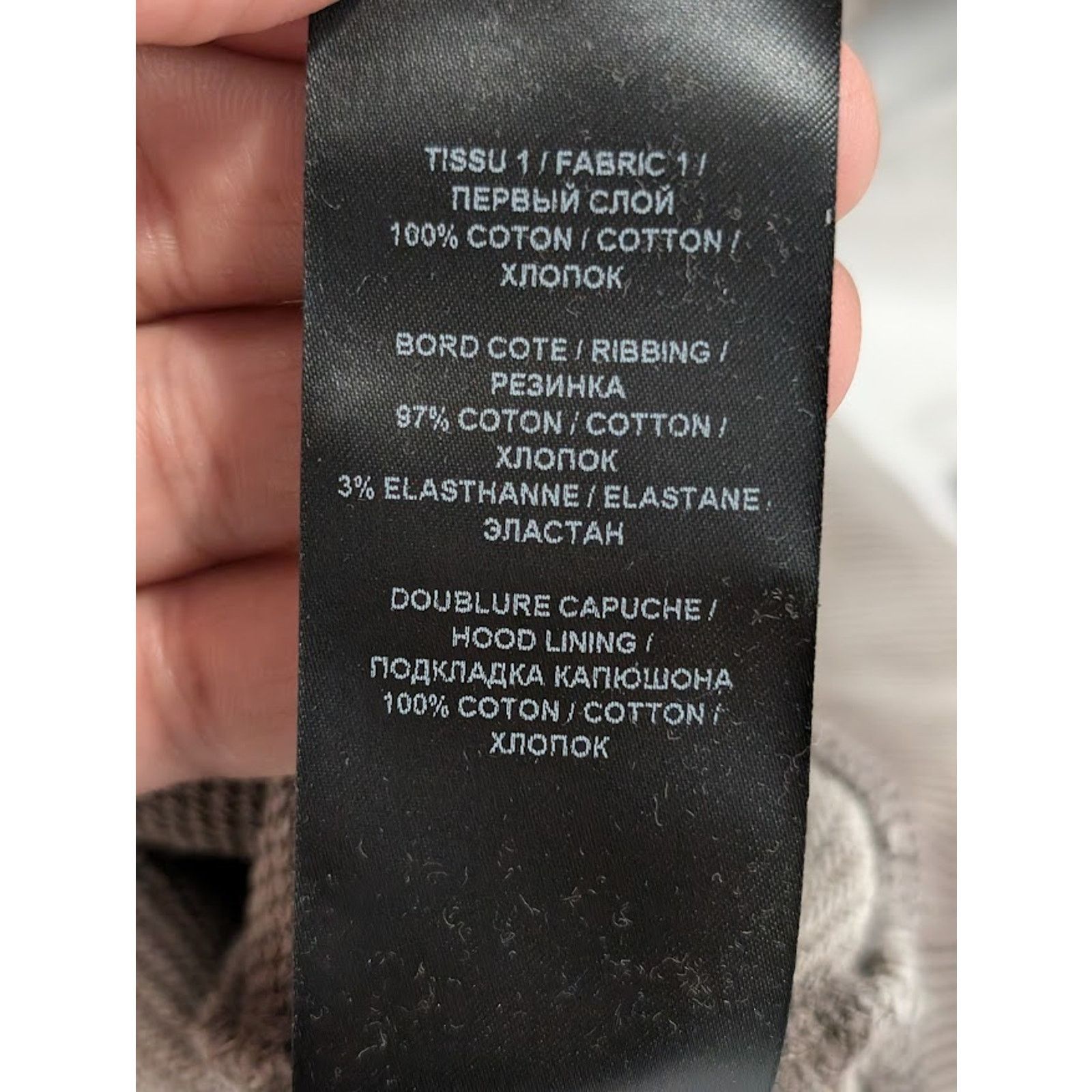 Balmain o1rshd1 Washed Hoodie in Grey Size US M / EU 48-50 / 2 - 20 Thumbnail