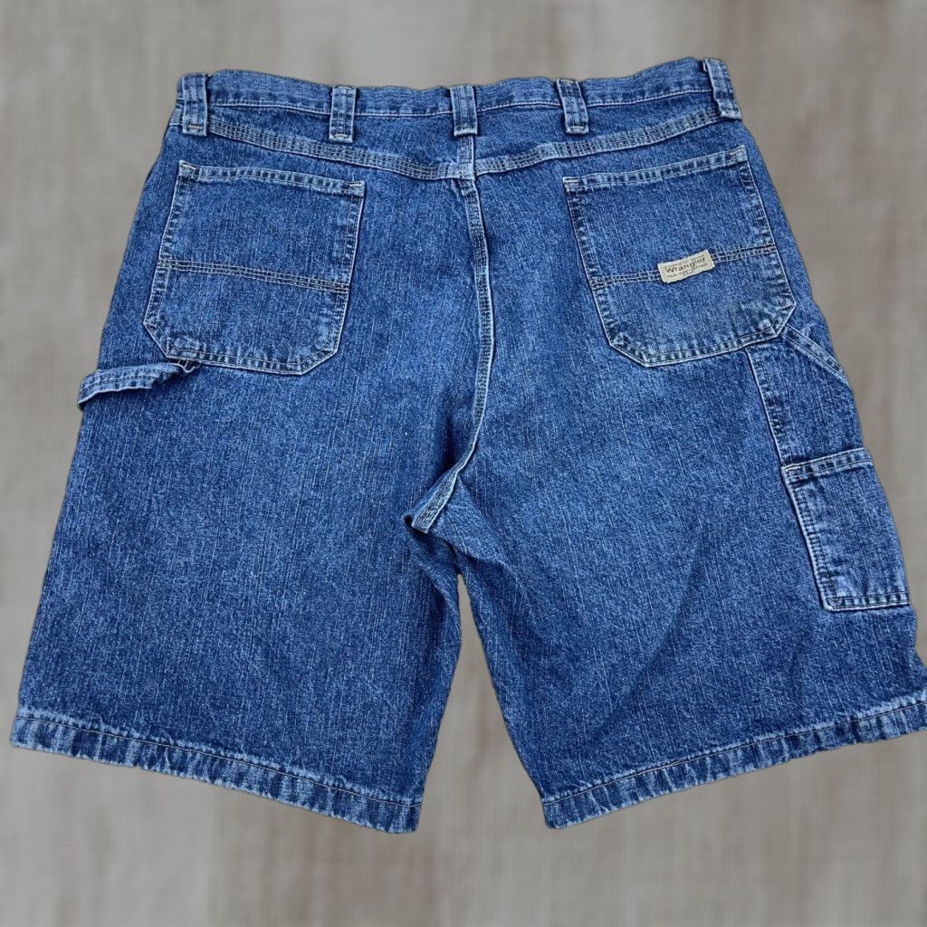 Wrangler Vintage Wrangler Shorts Men 38 Carpenter Baggy Y2K 00s Skater Cyber Work Wear R3 Size US 38 / EU 54 - 1 Thumbnail