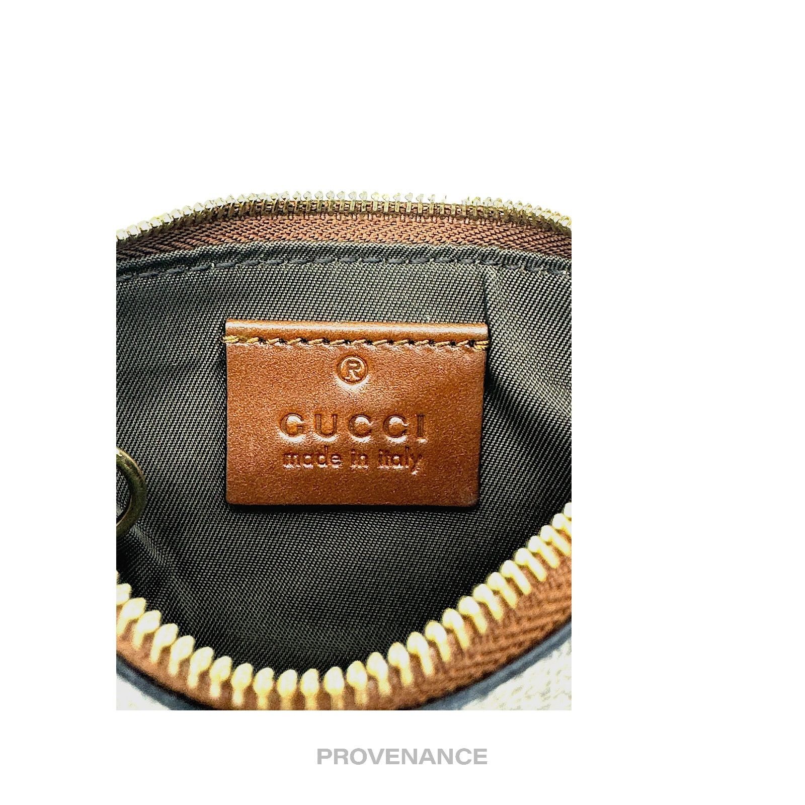 Gucci 🔴 Gucci Key Pouch Cles - GG Supreme Brown Size ONE SIZE - 7 Thumbnail