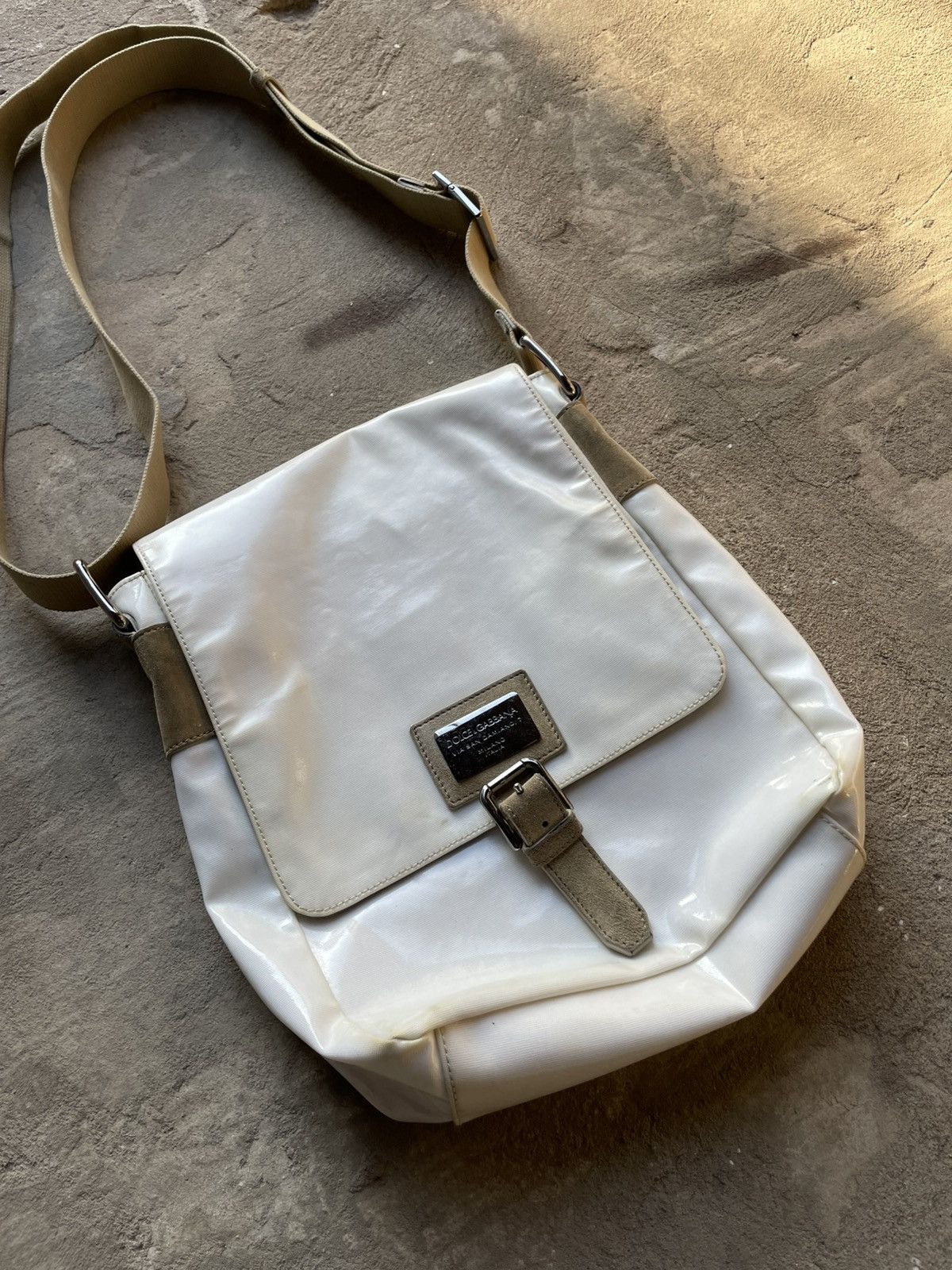 Dolce & Gabbana × Vintage Vintage Dolce & Gabanna Crossbody Bag Freitag Style Size ONE SIZE - 3 Thumbnail