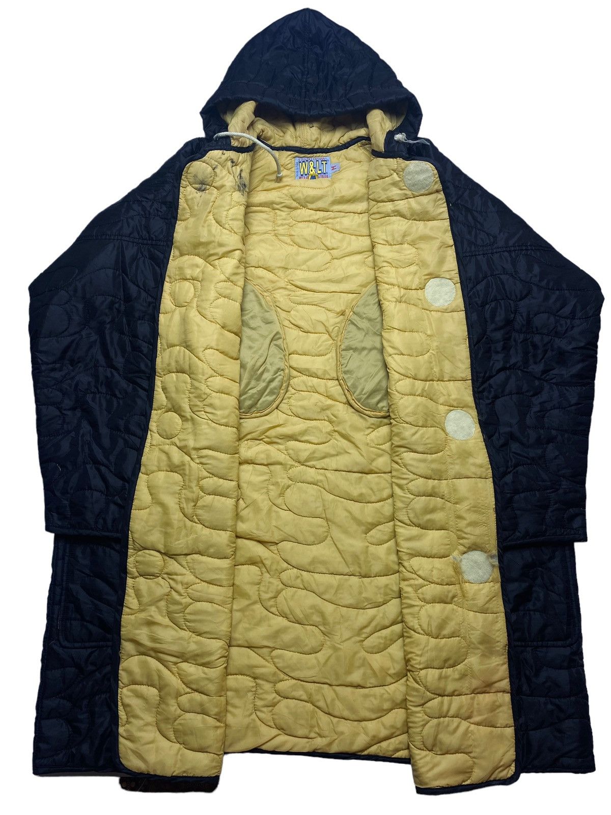 Walter Van Beirendonck 1990s W&LT - Super Oversized Quilted Alien Patterned Jacket Size US XXL / EU 58 / 5 - 2 Thumbnail