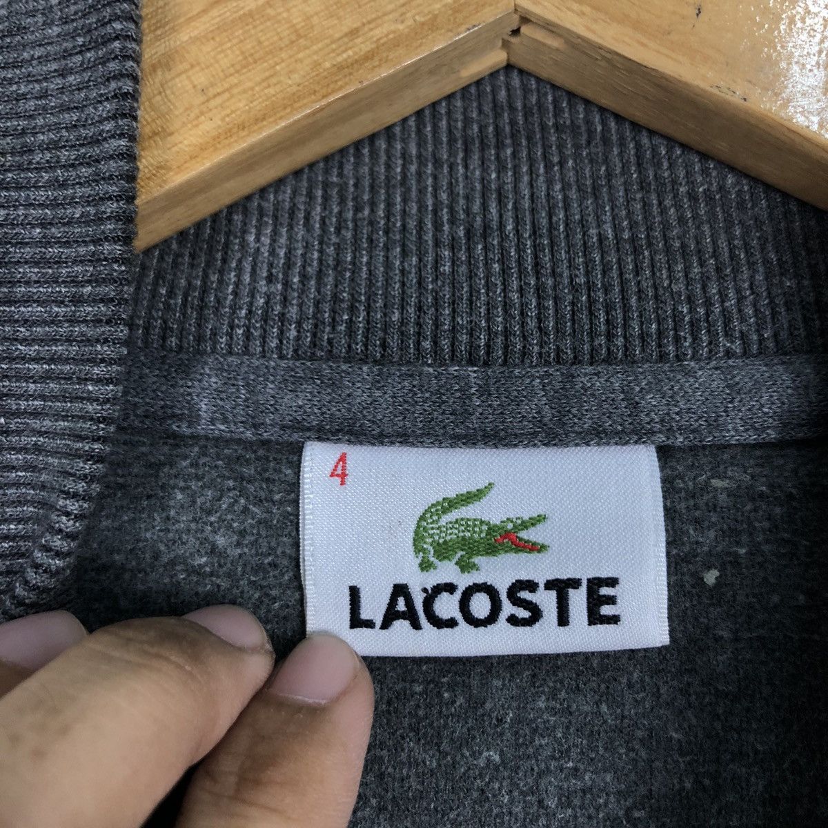 Designer × Lacoste × Vintage Vintage Lacoste Sweater Jacket 90s Collection Small #A2 Size US S / EU 44-46 / 1 - 16 Thumbnail