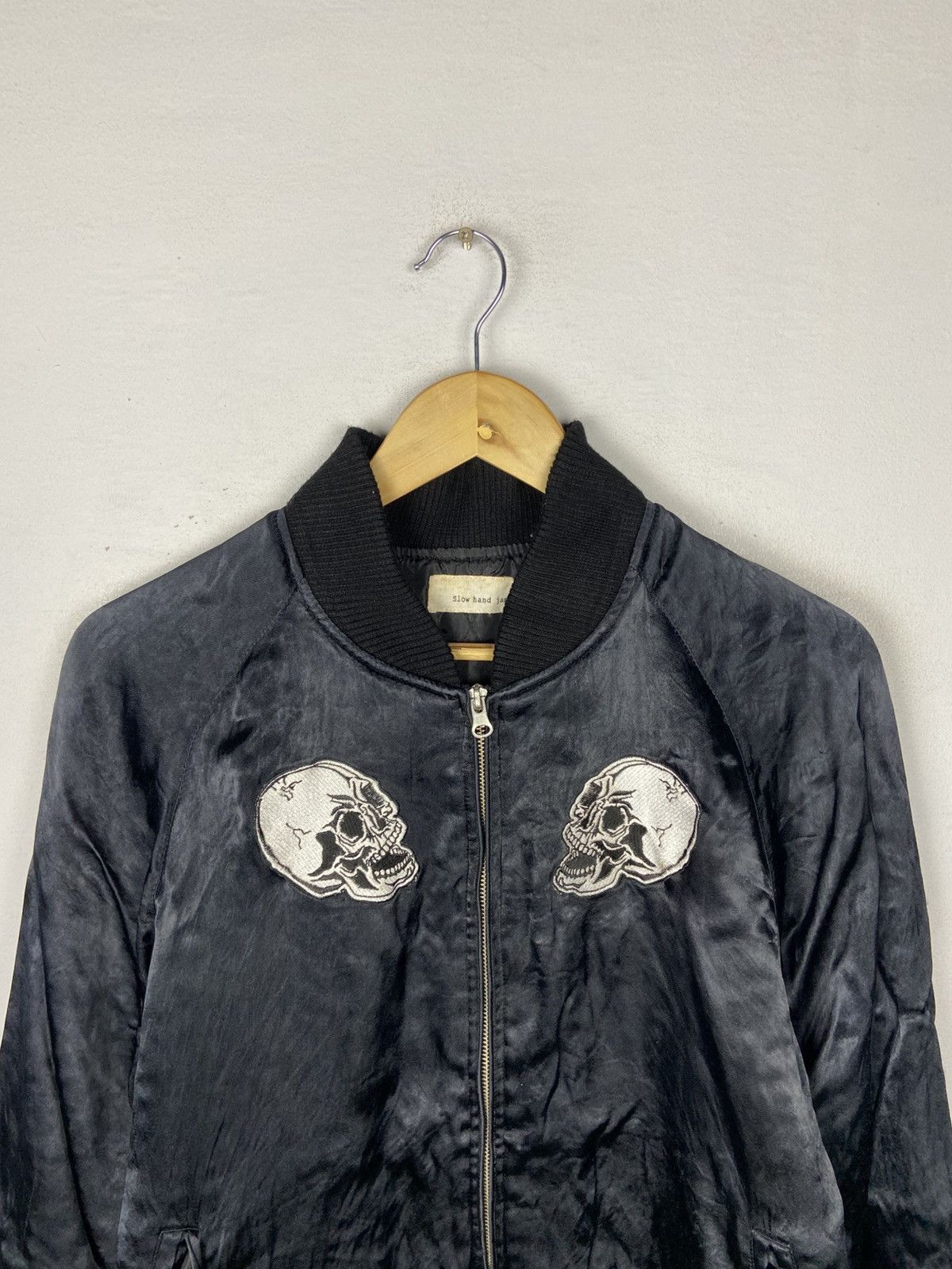Japanese Brand VINTAGE SKULL SOUVENIR JACKET Size US M / EU 48-50 / 2 - 3 Thumbnail